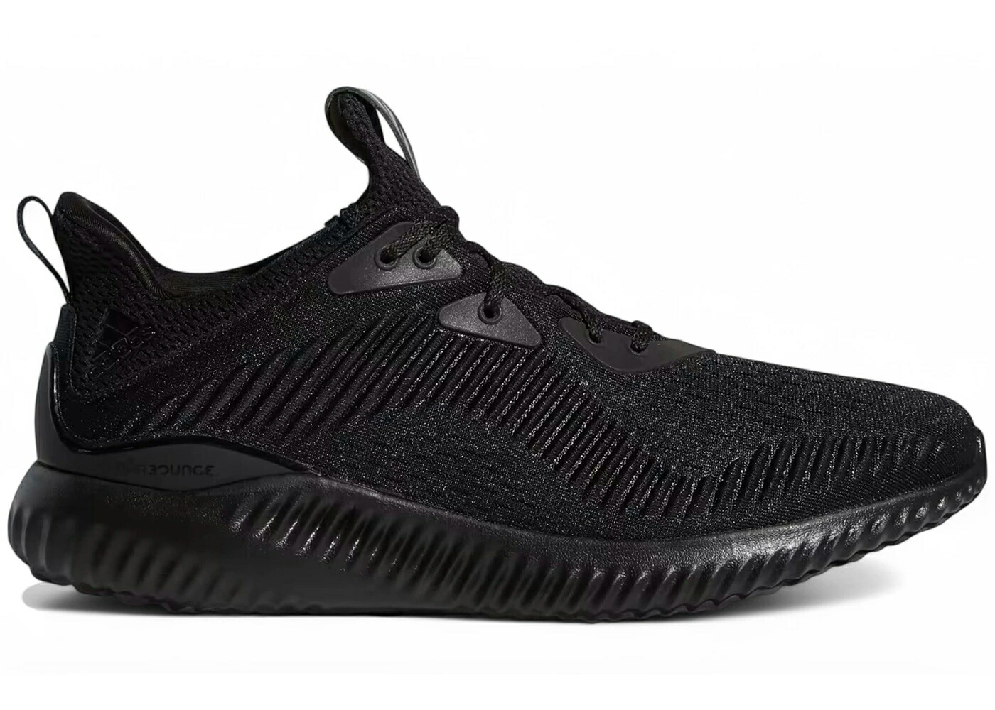 アディダス 黒いこと 黒いこと 中核グループ 薄墨色 薄墨色 ALPHABOUNCE+ スニーカー メンズ ADIDAS TRIPLE BLACK / CORE BLACK CORE BLACK GREY SIX