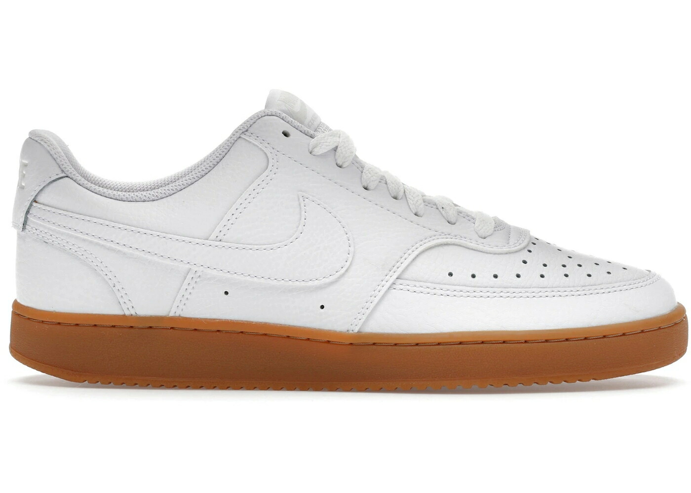 ナイキ 厚地の外套 白いこと 白いこと スニーカー メンズ NIKE COURT VISION LOW WHITE GUM / WHITE PHOTON DUST GUM LIGHT