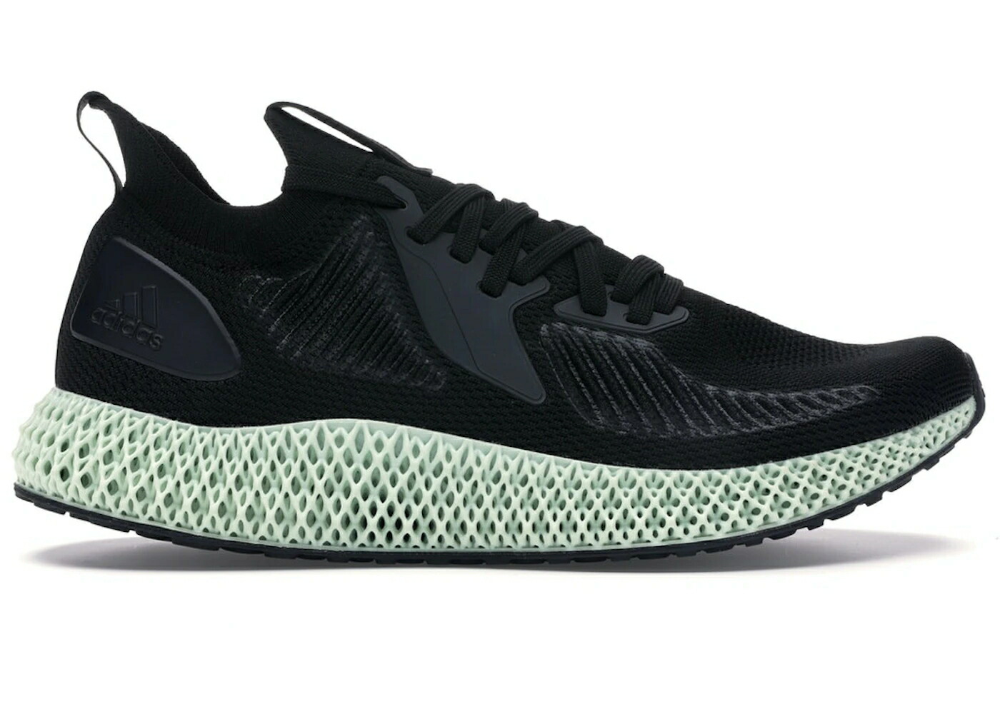 アディダス 黒色 ブラック コア カーボン スニーカー メンズ ADIDAS ALPHAEDGE 4D BLACK / CORE BLACK CORE BLACK CARBON