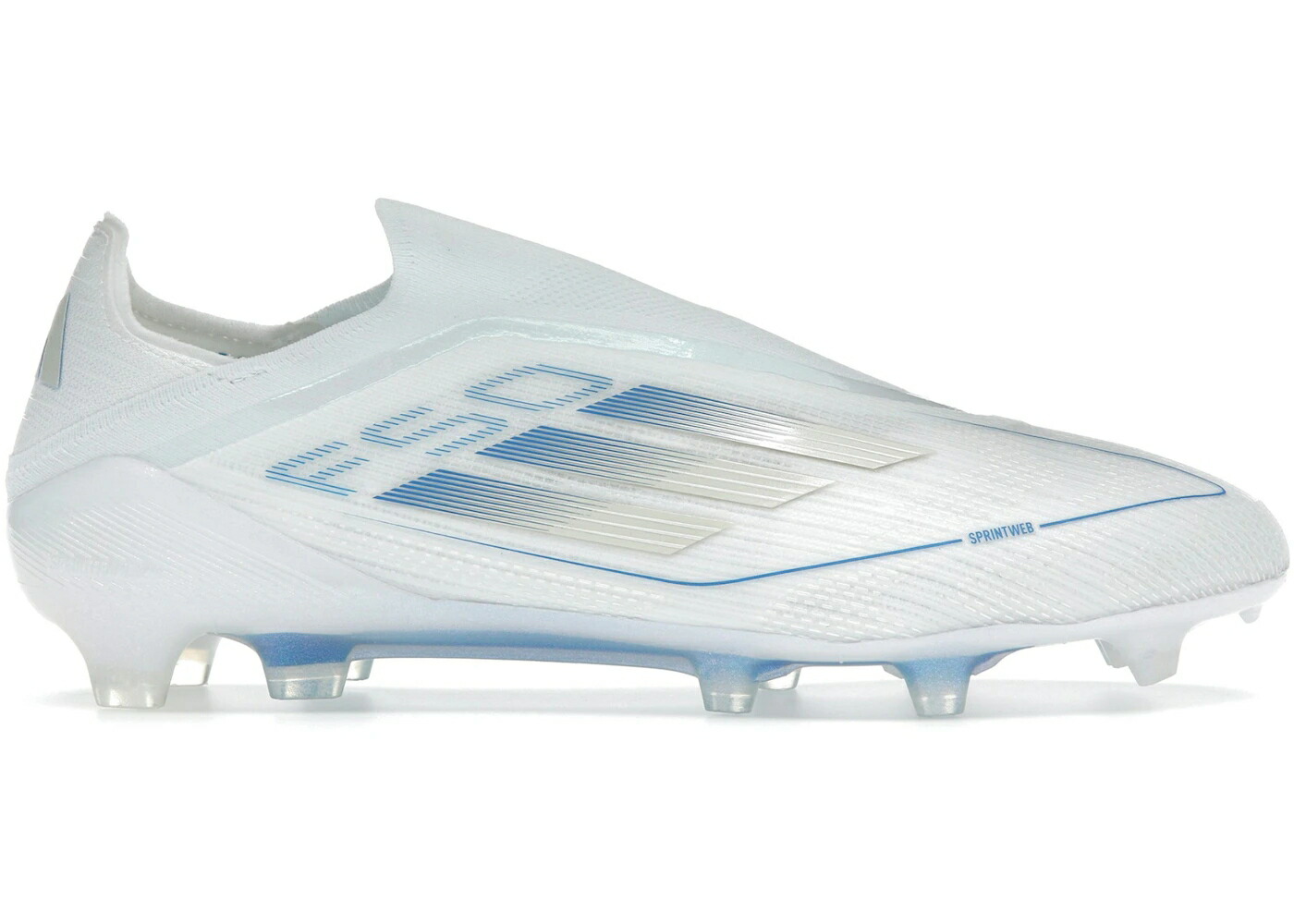 アディダス エリート ポーラー 勝ち 白いこと 白いこと しろがね色 しろがね色 スニーカー メンズ ADIDAS F50 ELITE LACELESS FG POLAR VICTORY PACK / FOOTWEAR WHITE SILVER METALLIC