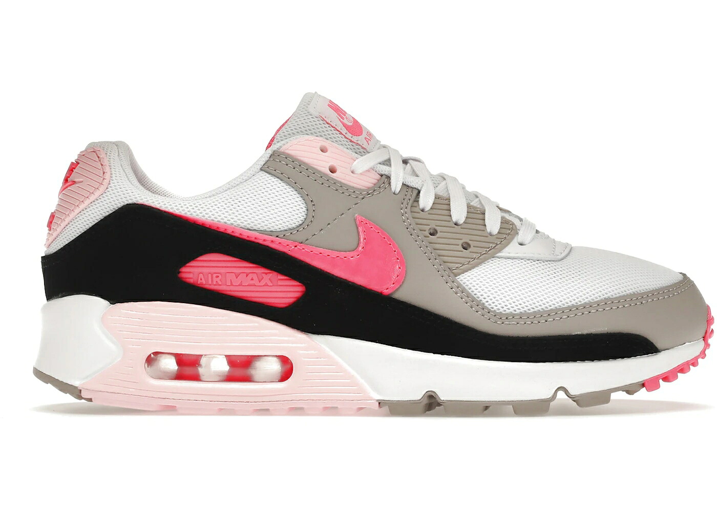 ナイキ マックス ローズ ピンク 白色 ホワイト エアマックス WOMEN'S スニーカー レディース NIKE AIR MAX 90 ROSE HOT PINK (WOMEN'S) / WHITE HOT PINK ROSE