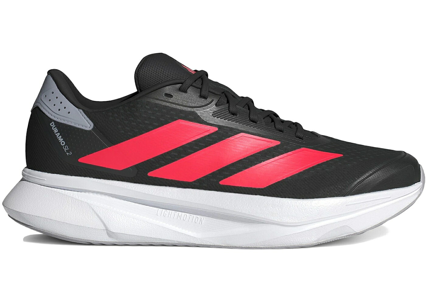 アディダス コア 黒色 ブラック 赤 レッド 銀色 シルバー スニーカー メンズ ADIDAS DURAMO SL 2 CORE BLACK LUCID RED HALO SILVER / CORE BLACK LUCID RED HALO SILVER