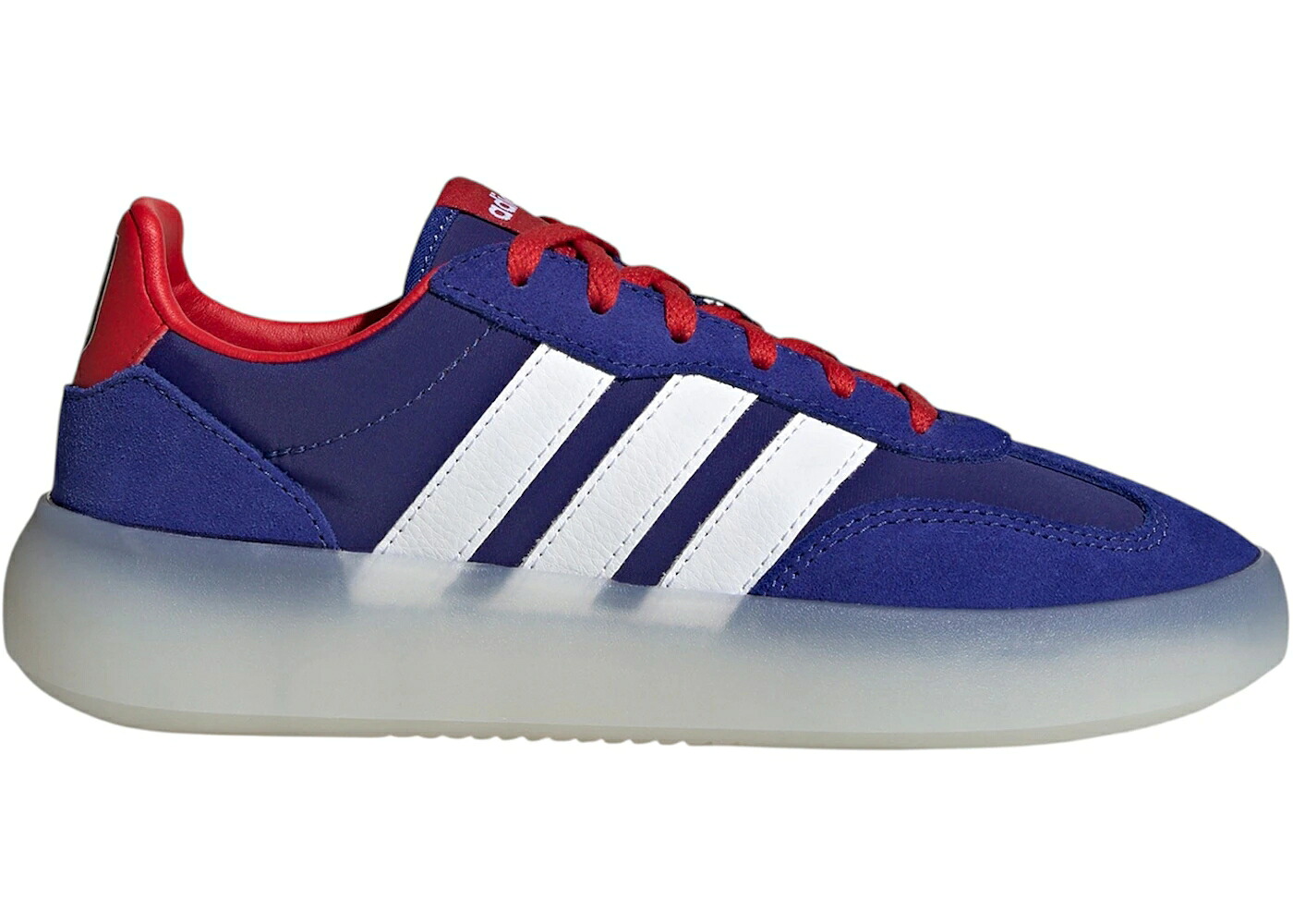 アディダス 青色 ブルー 白色 ホワイト 赤 レッド チーム ジュニア キッズ ADIDAS BARREDA DECODE JAPAN BLUE WHITE RED (GS) / JAPAN BLUE CLOUD WHITE TEAM ベビー マタニティ スニーカー