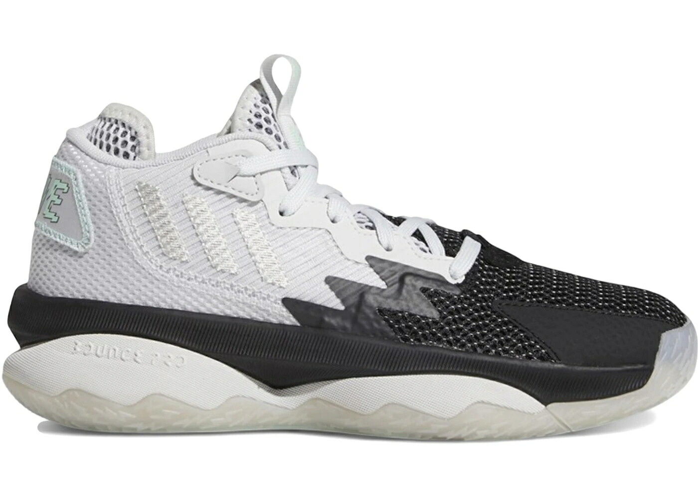 アディダス 薄墨色 薄墨色 お坊っちゃん キッズ ADIDAS DAME 8 DASH GREY (GS) / DASH GREY GREY ONE CLEAR MINT もの言う花 マタニティ スニーカー