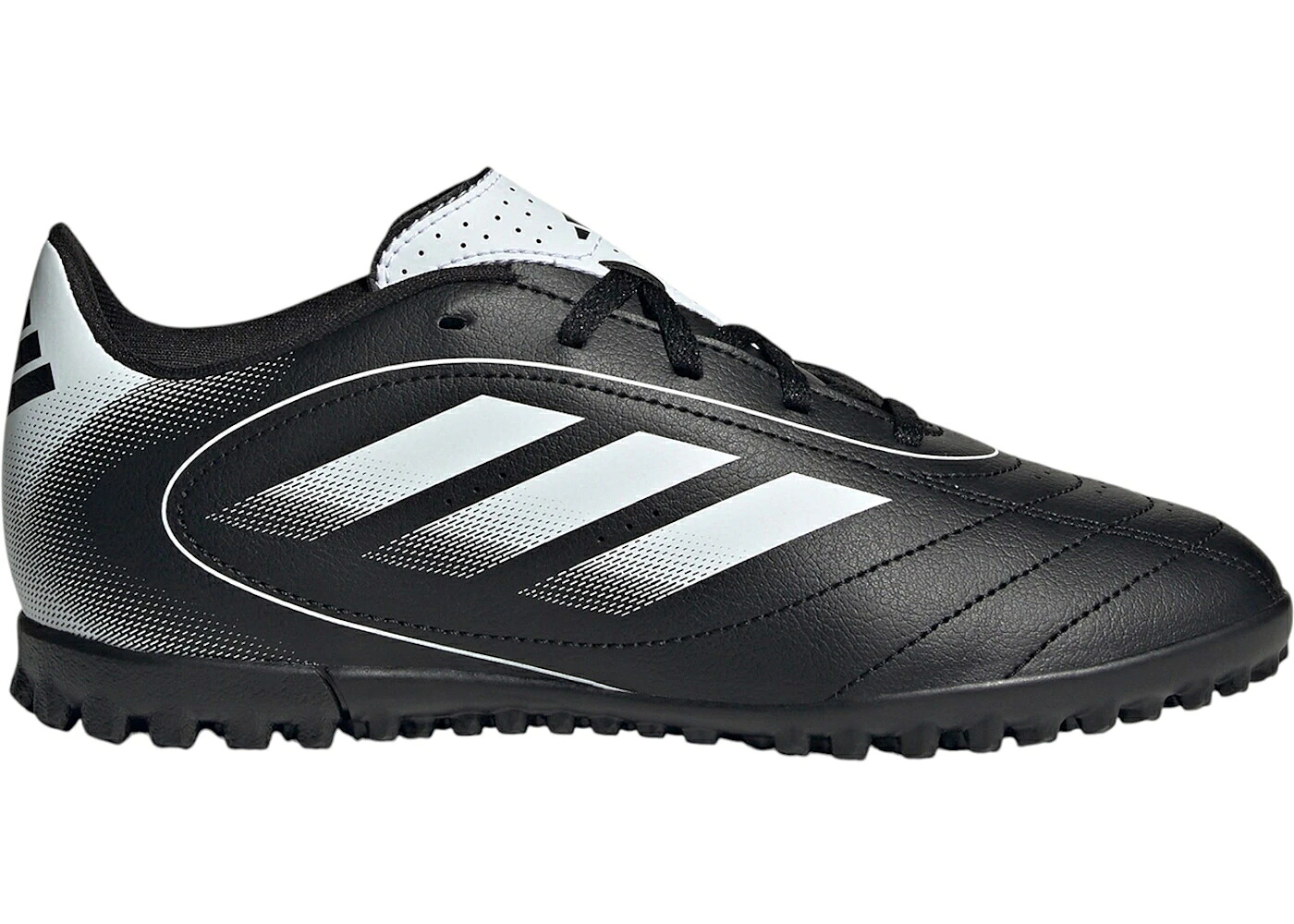 アディダス 芝草 黒いこと 黒いこと 白いこと 白いこと 中核グループ 御坊っちゃん キッズ ADIDAS GOLETTO IX TURF BLACK CLOUD WHITE (GS) / CORE BLACK CLOUD WHITE CORE もの言う花 マタニティ スニーカー 靴-キッズファッション-キッズ・ベビー・マタニティ