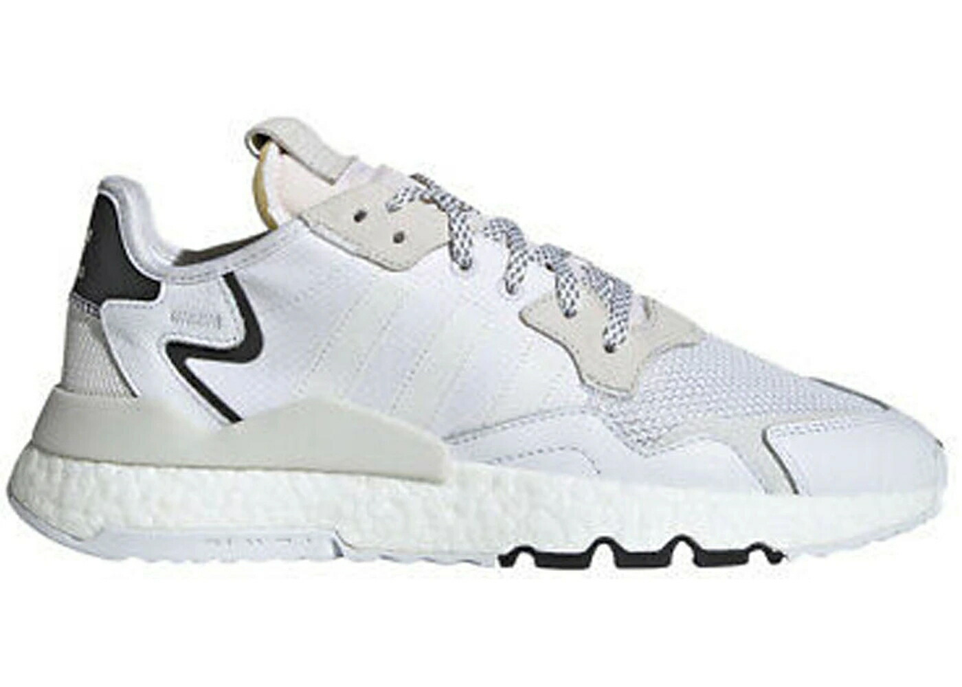 アディダス ジョガーパンツ 白色 ホワイト スニーカー メンズ ADIDAS NITE JOGGER CRYSTAL WHITE / CLOUD WHITE CLOUD WHITE CRYSTAL|スニケス