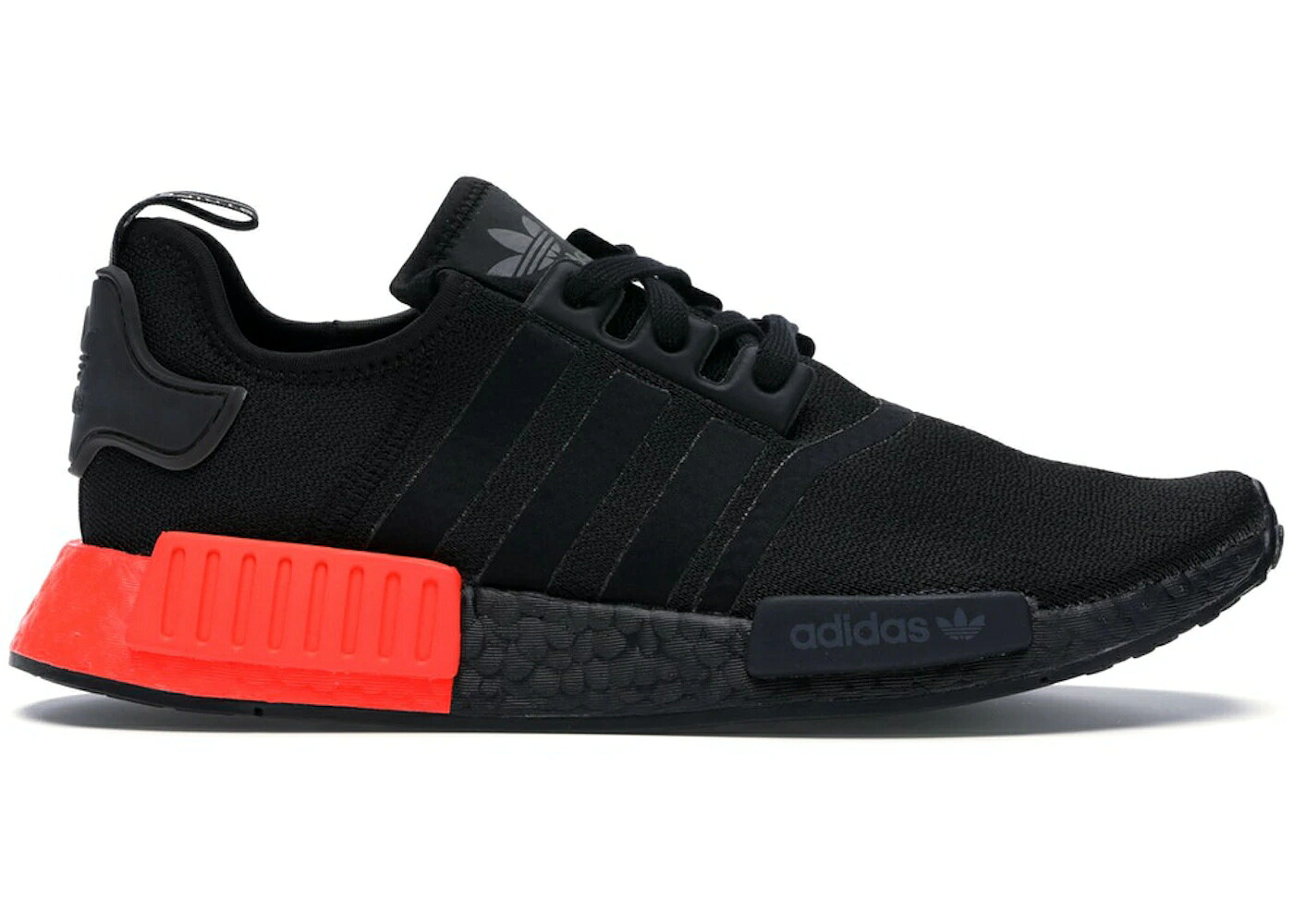 アディダス 中核グループ 黒いこと 黒いこと 赤 赤いこと スニーカー メンズ ADIDAS NMD R1 CORE BLACK SOLAR RED / CORE BLACK CORE BLACK SOLAR RED