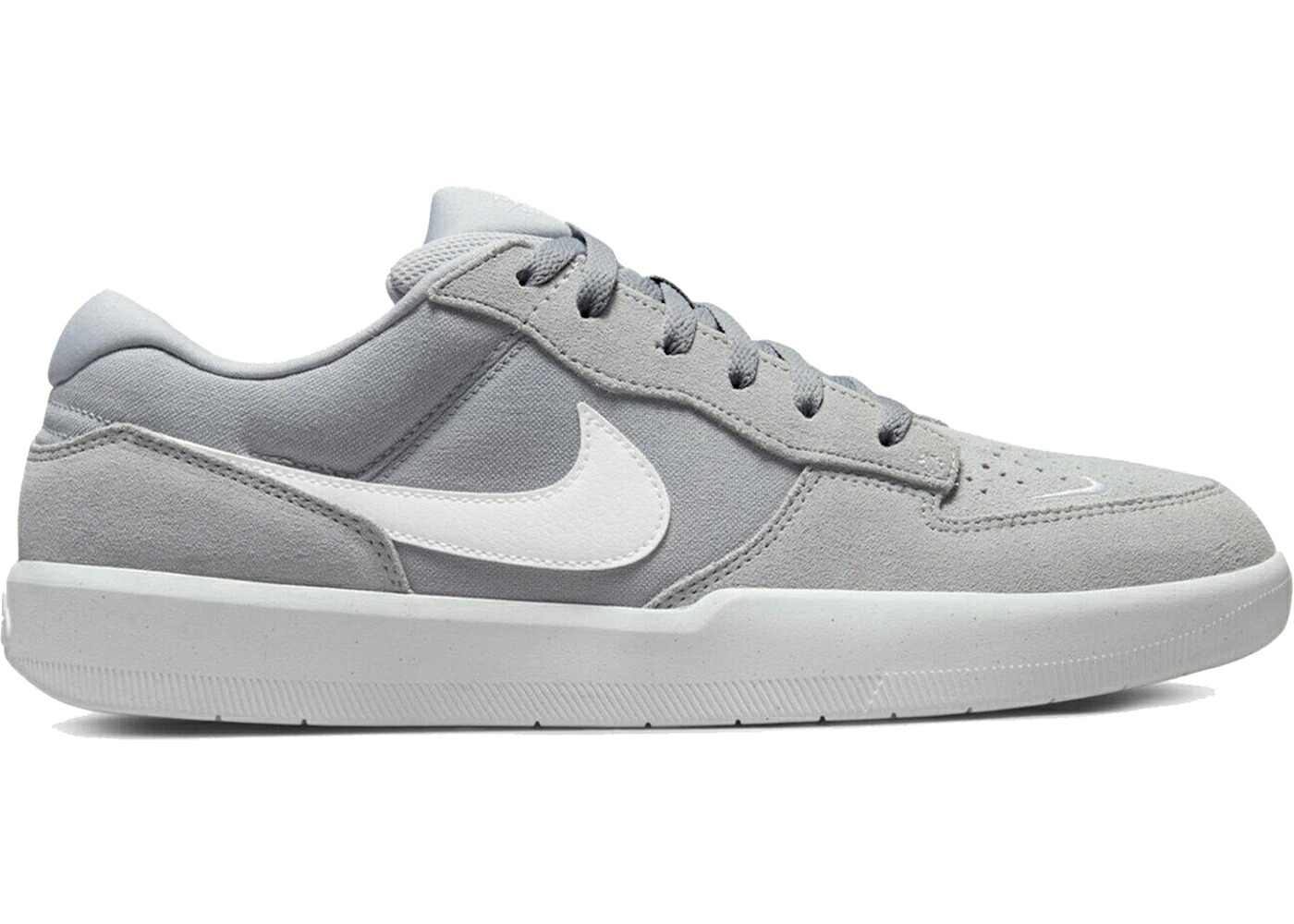 ナイキ エスビー 灰色 グレー 白色 ホワイト スニーカー メンズ NIKE SB FORCE 58 WOLF GREY / WOLF GREY WHITE WOLF GREY|スニケス