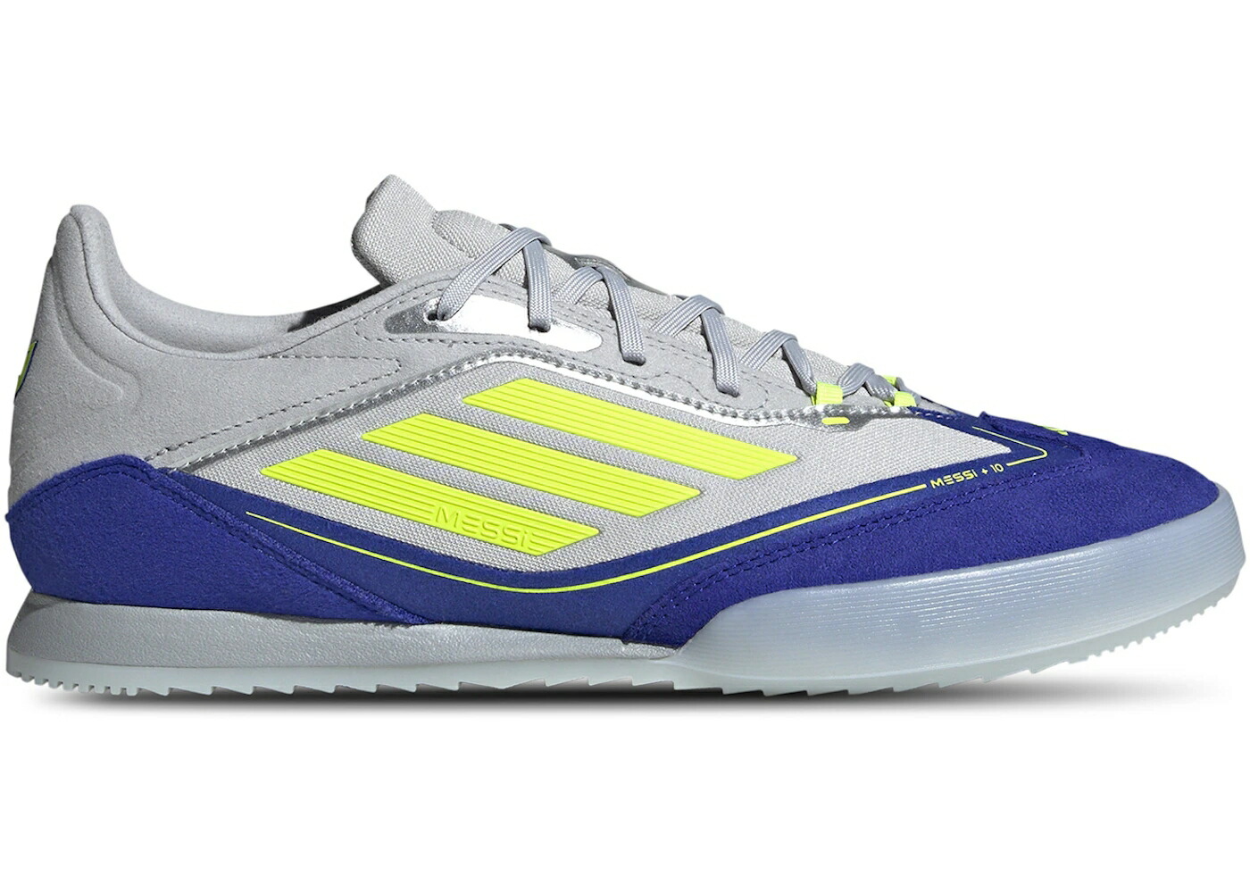アディダス フリースタイル 銀色 シルバー 黄色 イエロー スニーカー メンズ ADIDAS F50 FREESTYLE MESSI SILVER METALLIC / SILVER METALLIC SOLAR YELLOW