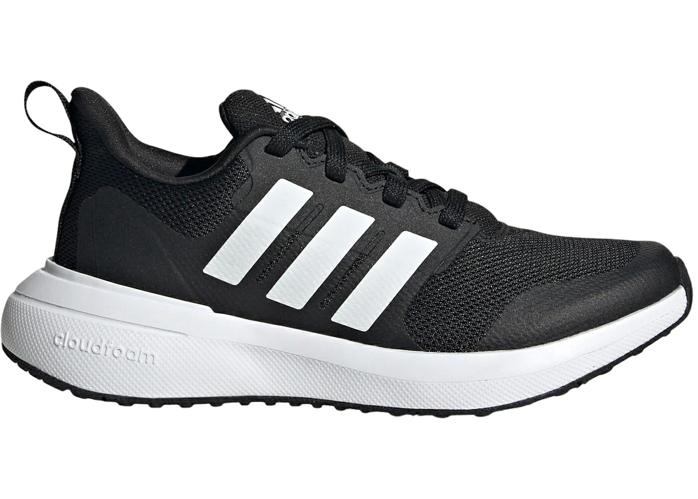 アディダス コア 黒色 ブラック 白色 ホワイト 2.0 ジュニア キッズ ADIDAS FORTARUN CLOUDFOAM CORE BLACK CLOUD WHITE (GS) / CORE BLACK CLOUD WHITE CORE ベビー マタニティ スニーカー