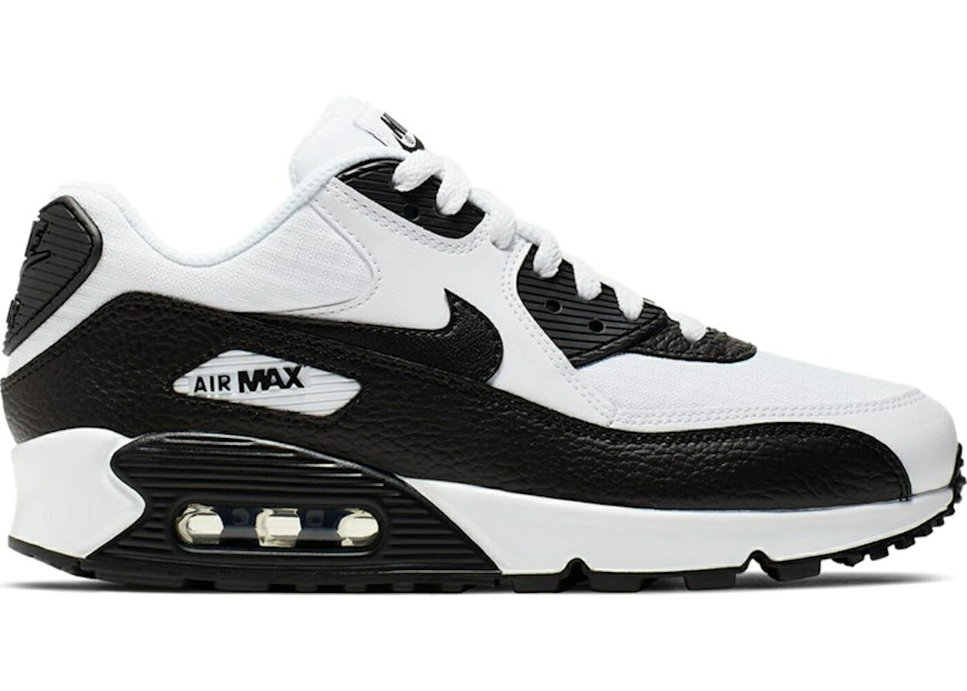 ナイキ マックス 白いこと 白いこと 黒いこと 黒いこと エア湖マックス スニーカー レディース NIKE AIR MAX 90 WHITE BLACK (2019) / WHITE BLACK BLACK WHITE