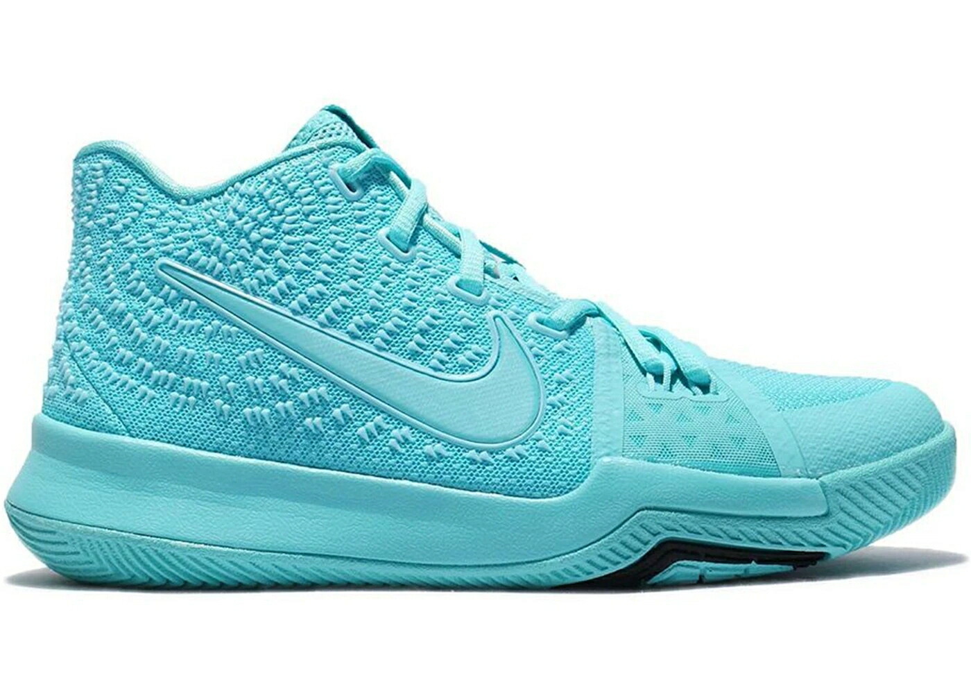 ナイキ カイリー アクア 黒いこと 黒いこと スニーカー メンズ NIKE KYRIE 3 AQUA / AQUA AQUA BLACK