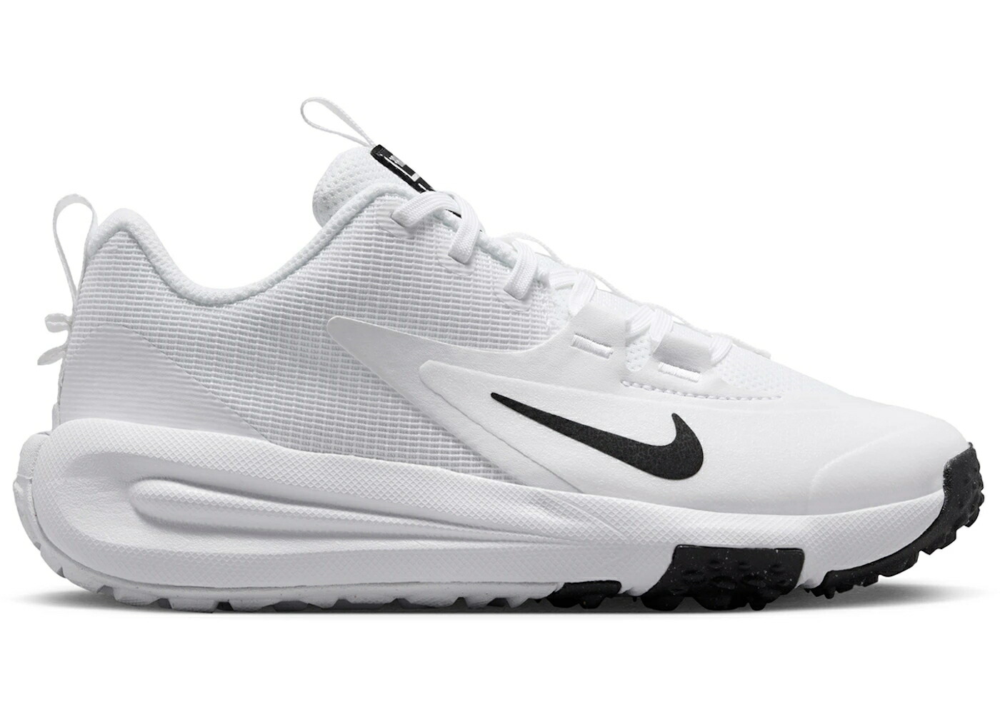 ナイキ 芝草 白いこと 白いこと 黒いこと 黒いこと 御坊っちゃん キッズ NIKE CROSS TURF WHITE BLACK (GS) / WHITE BLACK もの言う花 マタニティ スニーカー キッズ・ベビー・マタニティ-キッズファッション-靴
