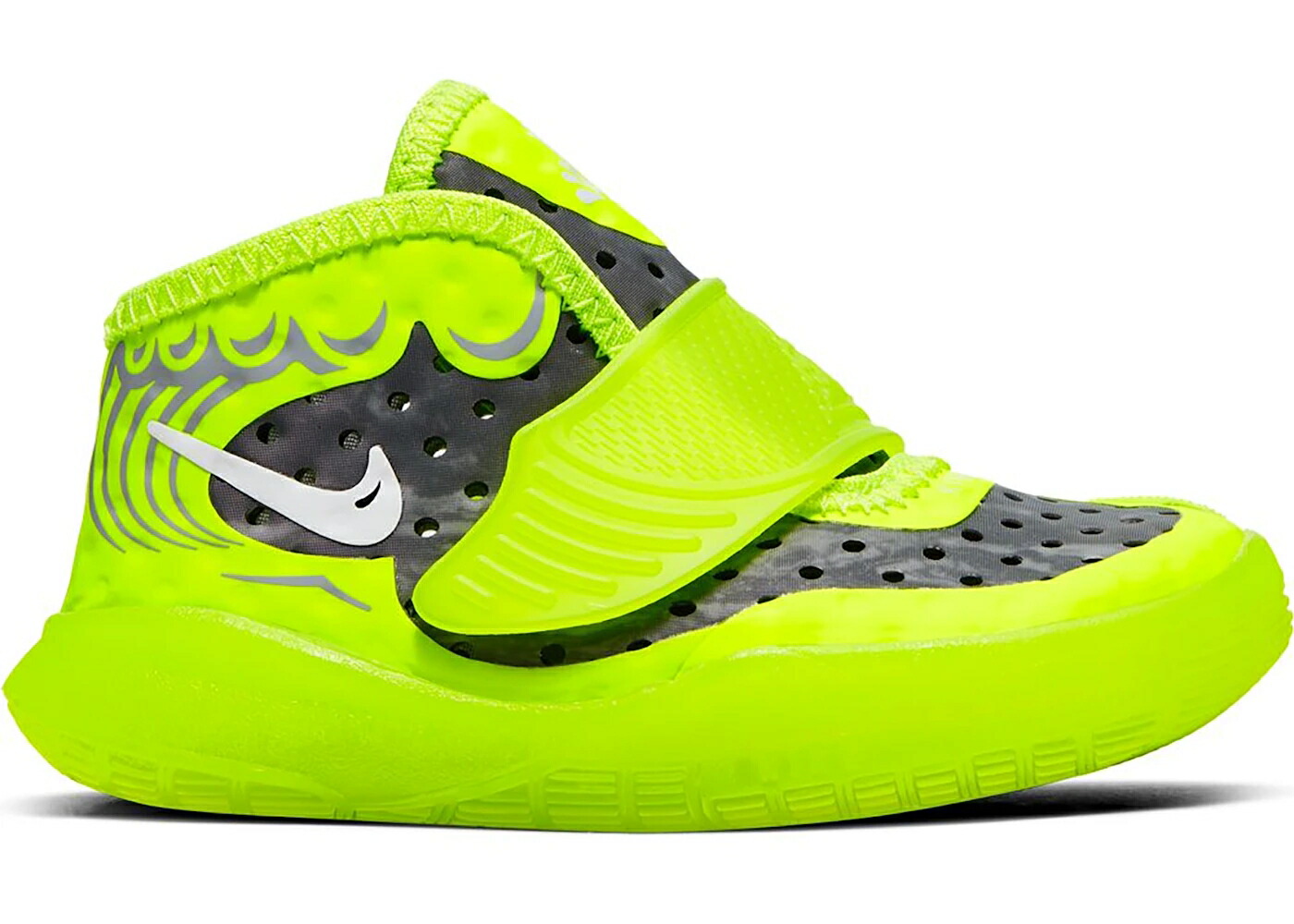 ナイキ 灰色 グレー 黒色 ブラック ジュニア キッズ NIKE KY-BREEZY VOLT (TD) / WOLF GREY VOLT BLACK