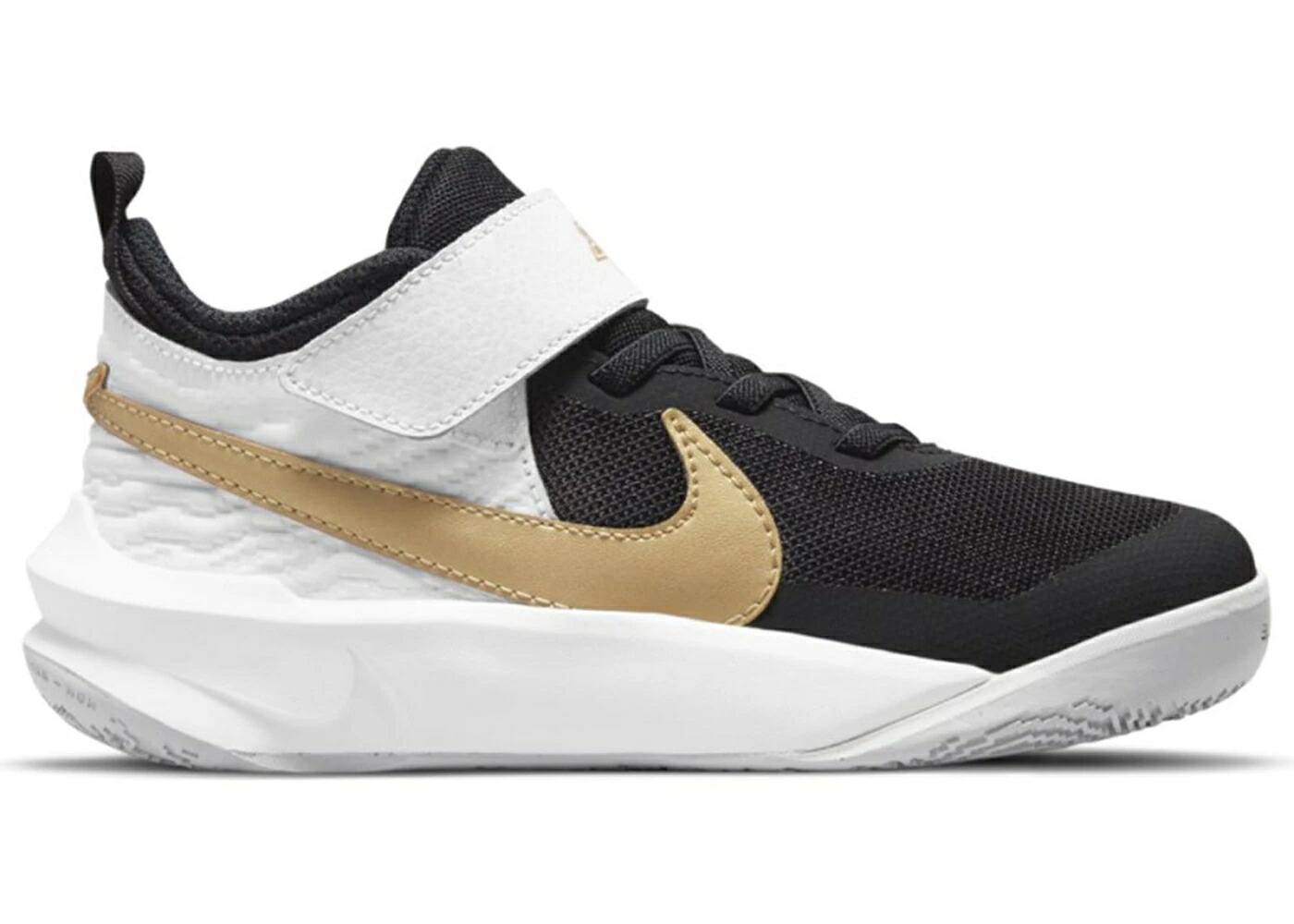 ナイキ 野球クラブ 黒いこと 黒いこと 白いこと 白いこと ゴールド お坊っちゃん キッズ NIKE TEAM HUSTLE D 10 BLACK WHITE METALLIC GOLD (なおなお書き) / BLACK WHITE PHOTON DUST METALLIC もの言う花 マタニティ スニーカー
