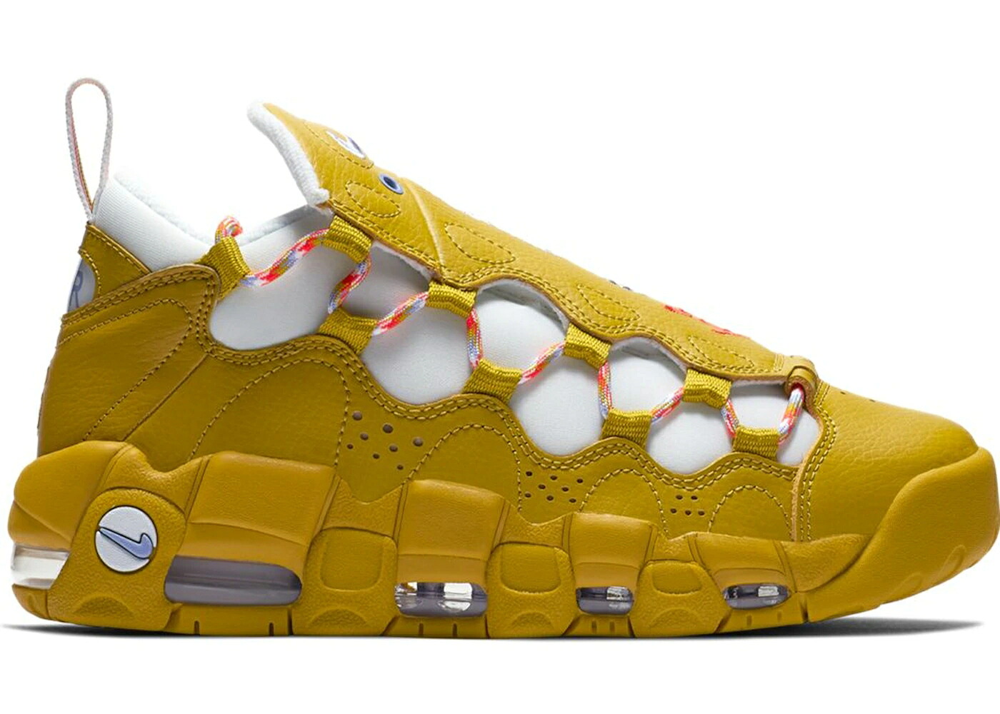 ナイキ 日暮れ 白いこと 白いこと エアモアマネー WOMEN\u0027S スニーカー レディース NIKE AIR MORE MONEY MEANT TO FLY (WOMEN\u0027S) / DARK CITRON TWILIGHT PULSE WHITE