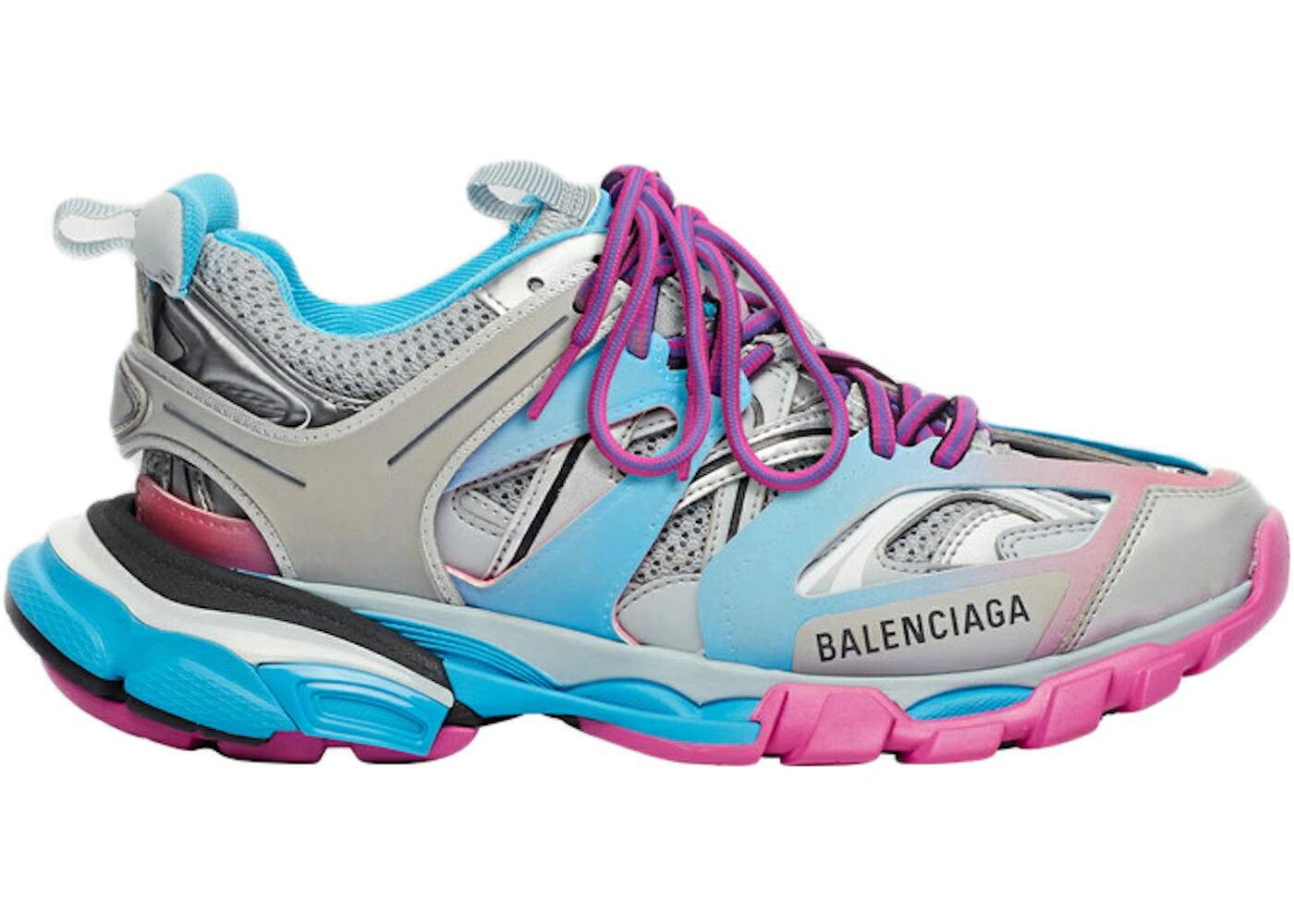 バレンシアガ トラック 青色 ブルー ピンク 灰色 グレー WOMEN'S スニーカー レディース BALENCIAGA TRACK BLUE PINK (WOMEN'S) / BLUE PINK GREY｜スニケス