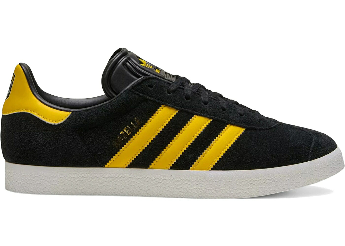 アディダス ガゼル コロンバス クルー コア 黒色 ブラック 黄色 イエロー スニーカー メンズ ADIDAS GAZELLE COLUMBUS CREW THIRD KIT / CORE BLACK HAZY YELLOW FOOTWEAR