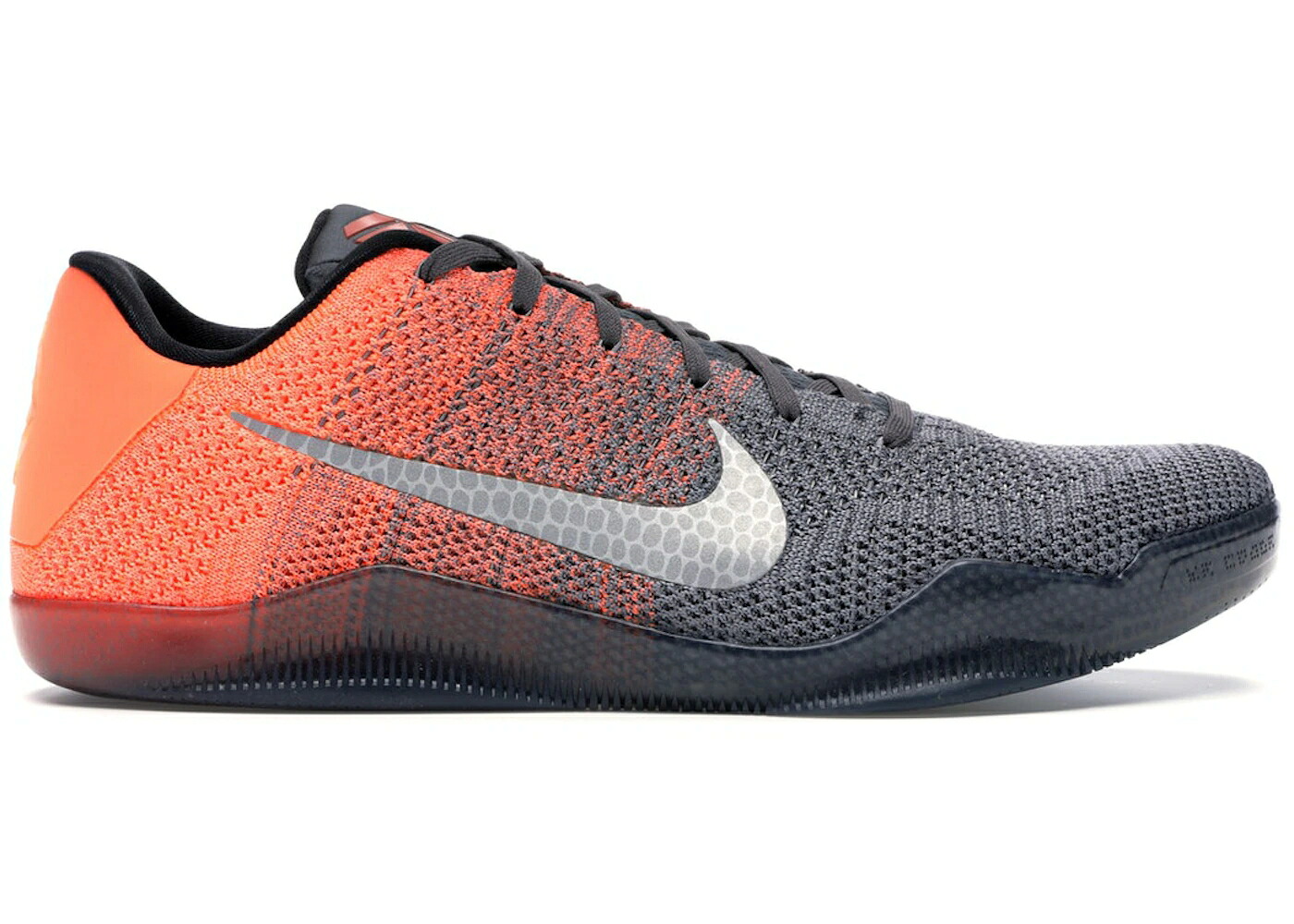 ナイキ コービー エリート 薄墨色 薄墨色 スニーカー メンズ NIKE KOBE 11 ELITE LOW EASTER / DARK GREY VOLT BRIGHT MANGO