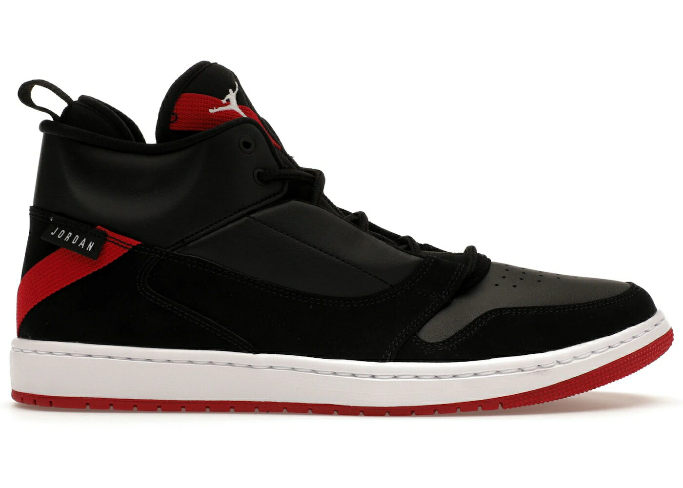ナイキ ジョーダン 黒いこと 黒いこと 白いこと 白いこと 赤 赤いこと スニーカー メンズ JORDAN FADEAWAY BRED / BLACK WHITE GYM RED