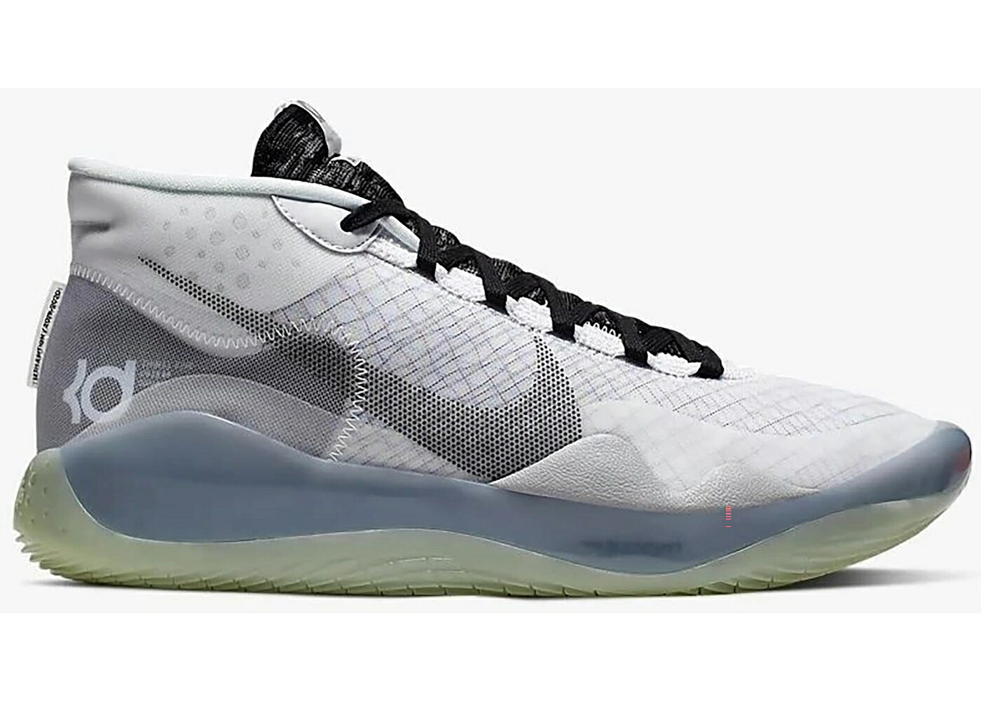 ナイキ 白色 ホワイト 黒色 ブラック スニーカー メンズ NIKE KD 12 TB WHITE BLACK / WHITE BLACK|スニケス