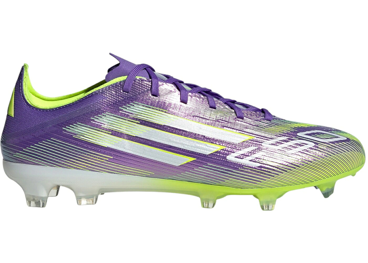 アディダス プロ 紫 パープル ラッシュ 白色 ホワイト スニーカー メンズ ADIDAS F50 PRO FG PURPLE RUSH CLOUD WHITE LUCID LEMON / PURPLE RUSH CLOUD WHITE LUCID