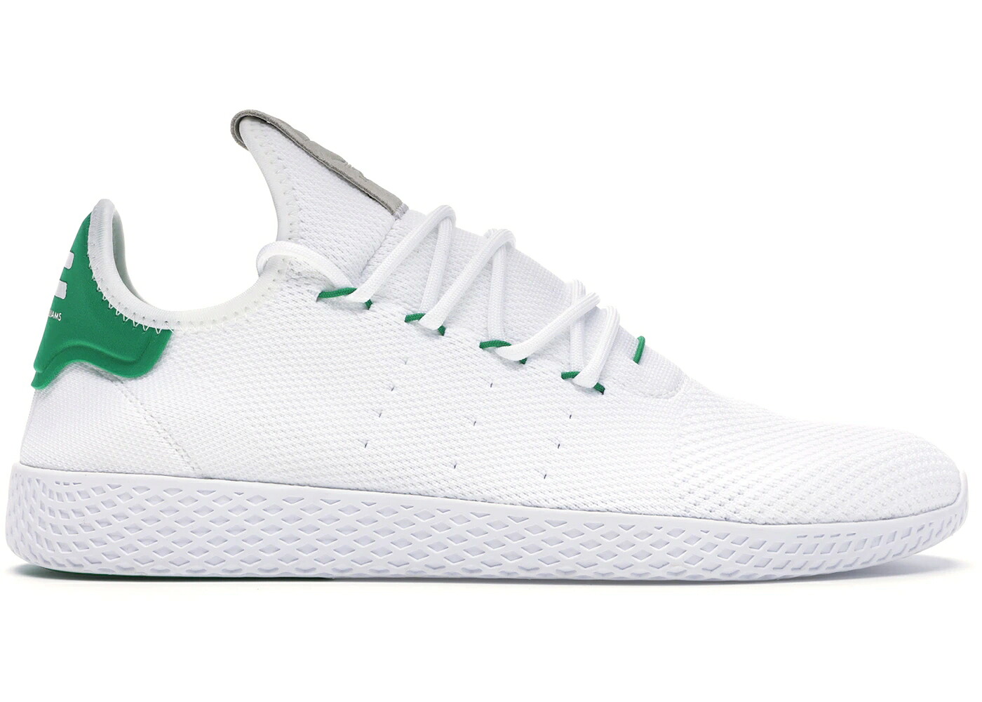 アディダス テニス 白色 ホワイト 緑 グリーン スニーカー メンズ ADIDAS TENNIS HU PHARRELL WHITE GREEN / WHITE GREEN|スニケス