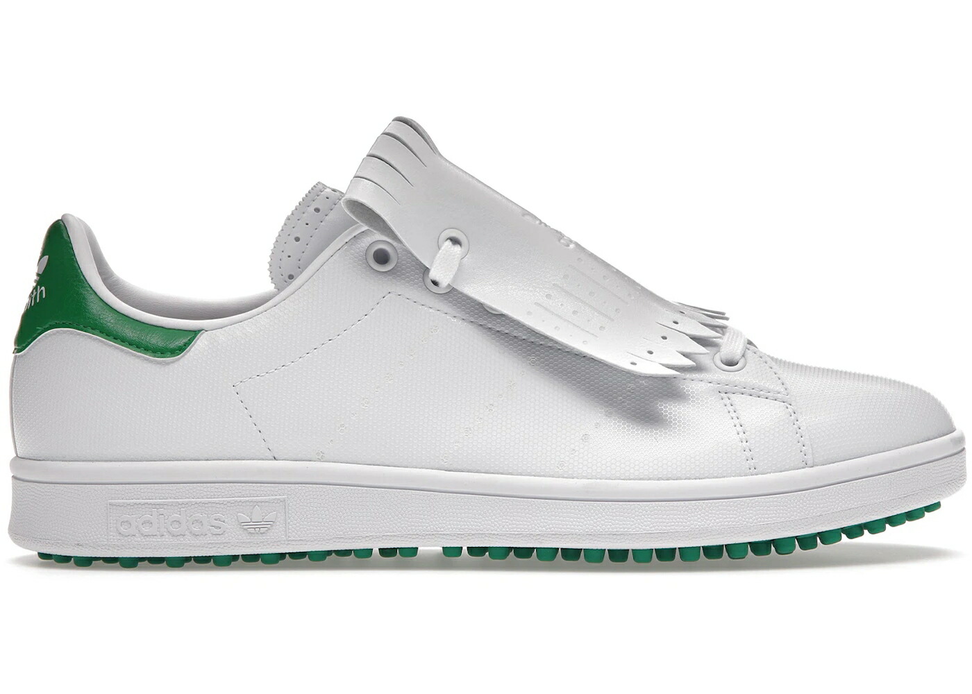 アディダス ゴルフ 白いこと 白いこと 緑 緑であること 姿勢為損ない スニーカー メンズ ADIDAS STAN SMITH GOLF SPIKELESS WHITE GREEN / WHITE GREEN