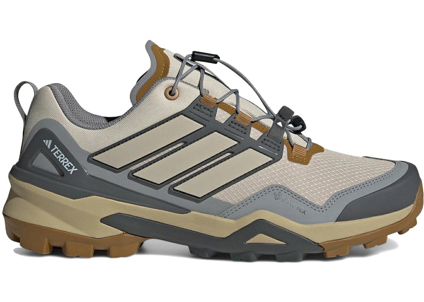 アディダス ゴアテックス ベージュ 灰色 グレー スニーカー メンズ ADIDAS TERREX SKYCHASER GORE-TEX WONDER BEIGE GREY SIX / WONDER BEIGE WONDER BEIGE GREY