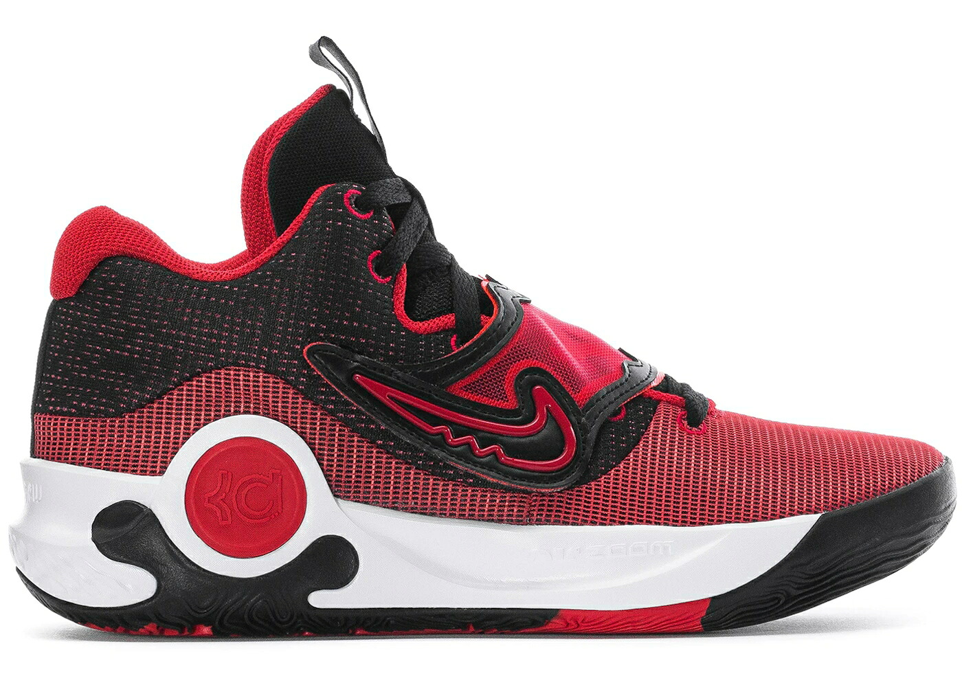 ナイキ 赤 レッド 黒色 ブラック クリムゾン 白色 ホワイト スニーカー メンズ NIKE KD TREY 5 X UNIVERSITY RED BLACK / BLACK BRIGHT CRIMSON WHITE|スニケス