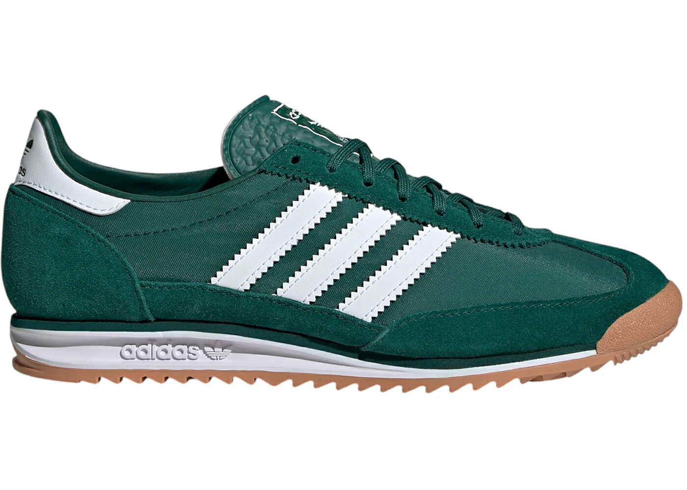 アディダス 緑 グリーン 白色 ホワイト WOMEN'S スニーカー レディース ADIDAS SL 72 OG COLLEGIATE GREEN WHITE (WOMEN'S) / COLLEGIATE GREEN CLOUD WHITE OFF|スニケス