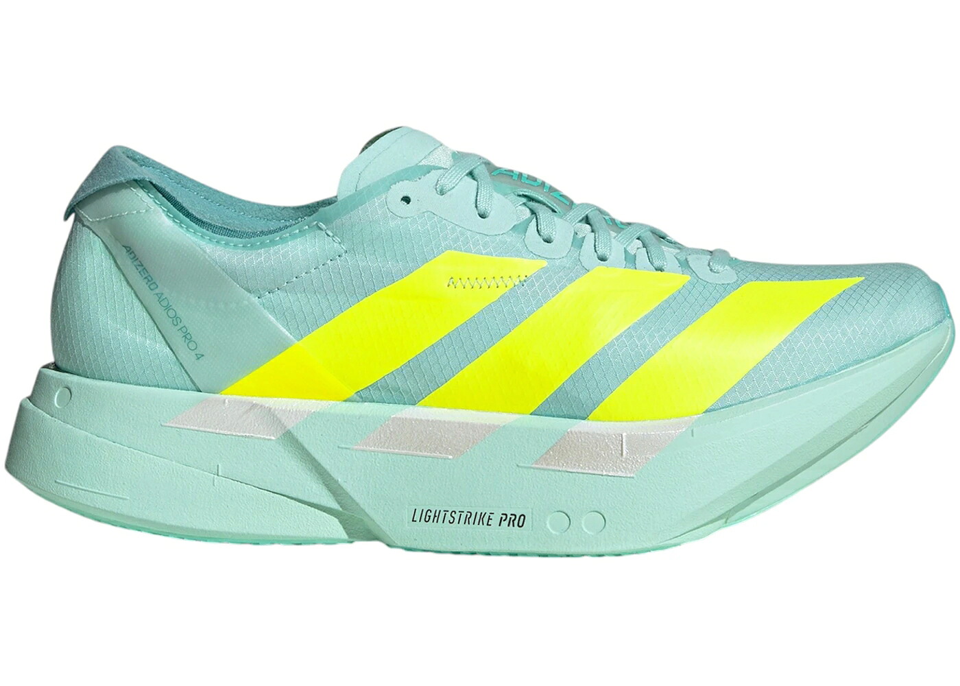 アディダス アディゼロ アディオス 労働者階級 アクア WOMEN\u0027S スニーカー レディース ADIDAS ADIZERO ADIOS PRO 4 SEMI FLASH AQUA LUCID LEMON MINT TON (WOMEN\u0027S) / SEMI FLASH AQUA LUCID LEMON MINT