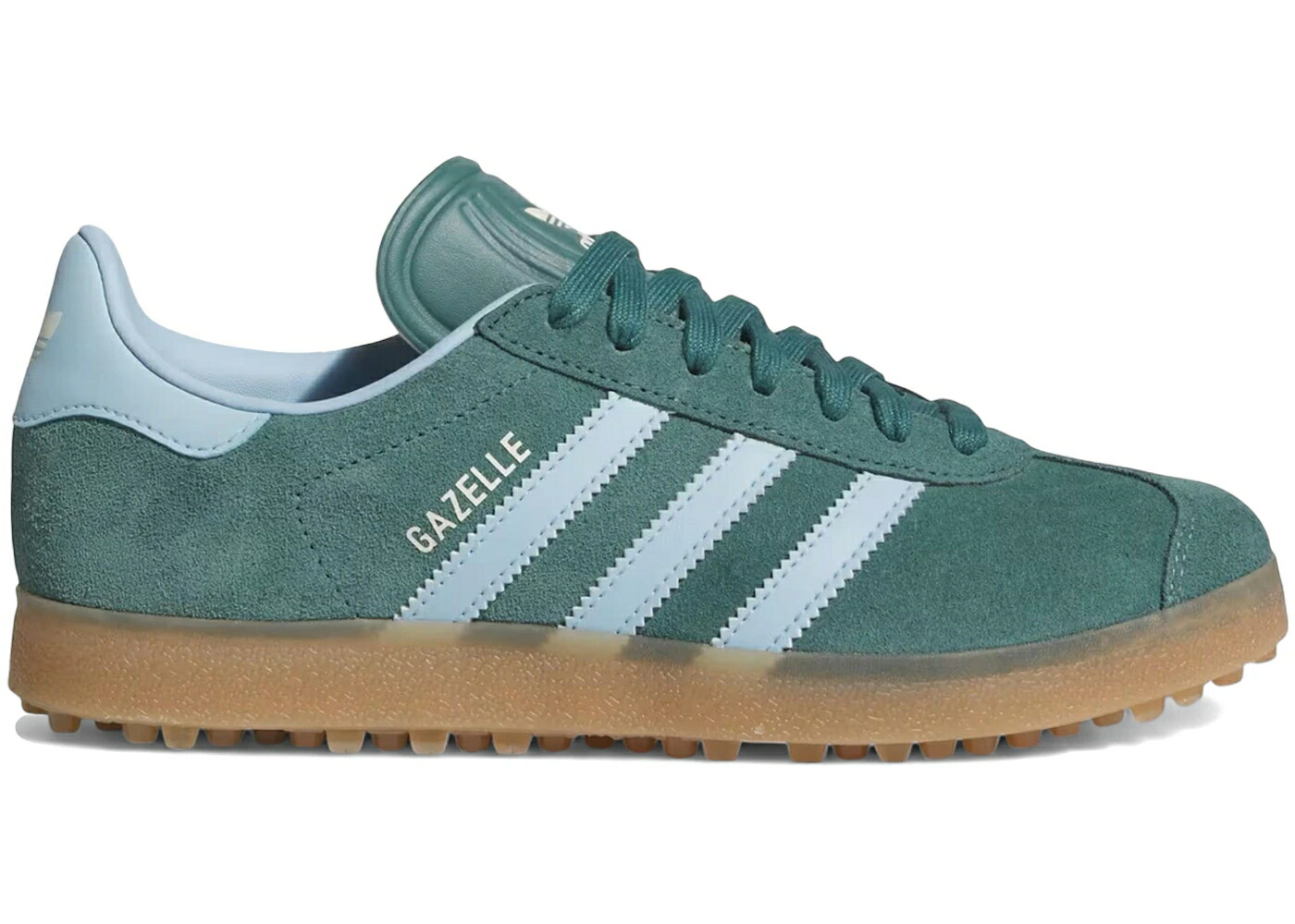 アディダス ガゼル ゴルフ 天の原 WOMEN\u0027S スニーカー レディース ADIDAS GAZELLE SPIKELESS GOLF PRELOVED TEAL CLEAR SKY (WOMEN\u0027S) / PRELOVED TEAL CLEAR SKY GUM