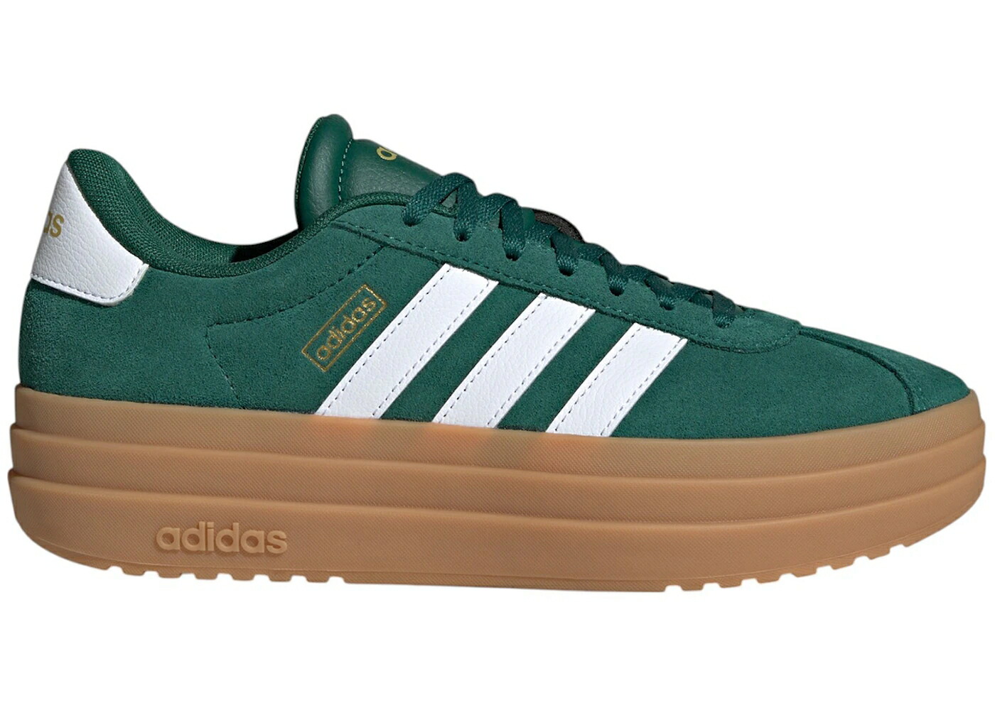 アディダス コート 緑 グリーン 白色 ホワイト ゴールド WOMEN スニーカー レディース ADIDAS VL COURT BOLD COLLEGIATE GREEN CLOUD WHITE GOLD METALLIC (WOMEN) / COLLEGIATE GREEN CLOUD WHITE