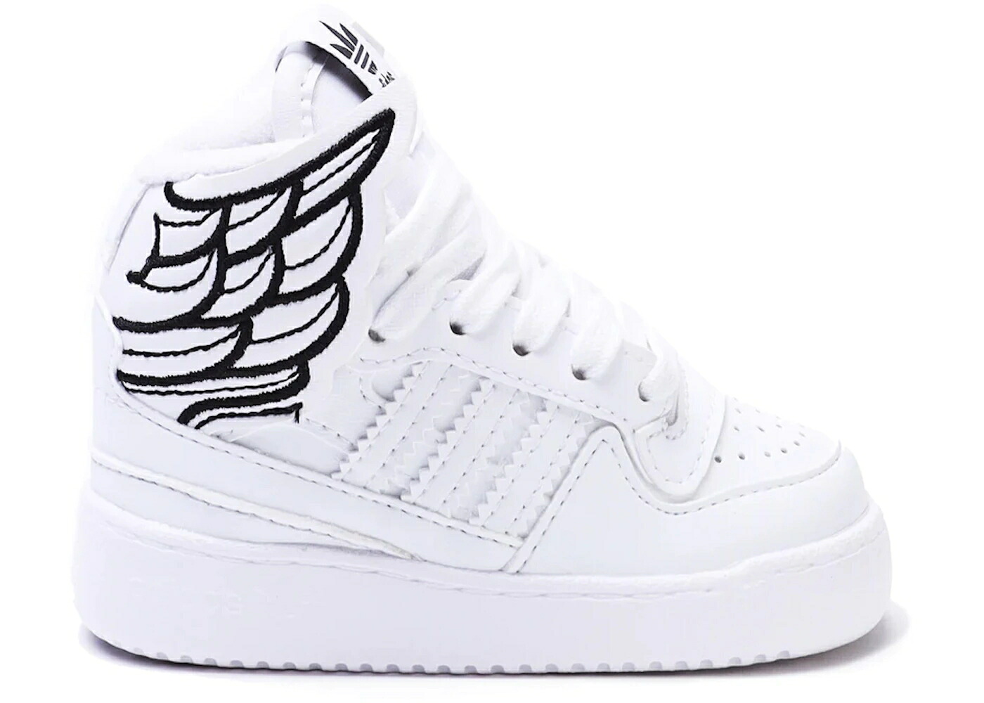 アディダス 白色 ホワイト 黒色 ブラック 4.0 ジュニア キッズ ADIDAS JS WINGS WHITE BLACK (INFANT) / FOOTWEAR WHITE FOOTWEAR WHITE