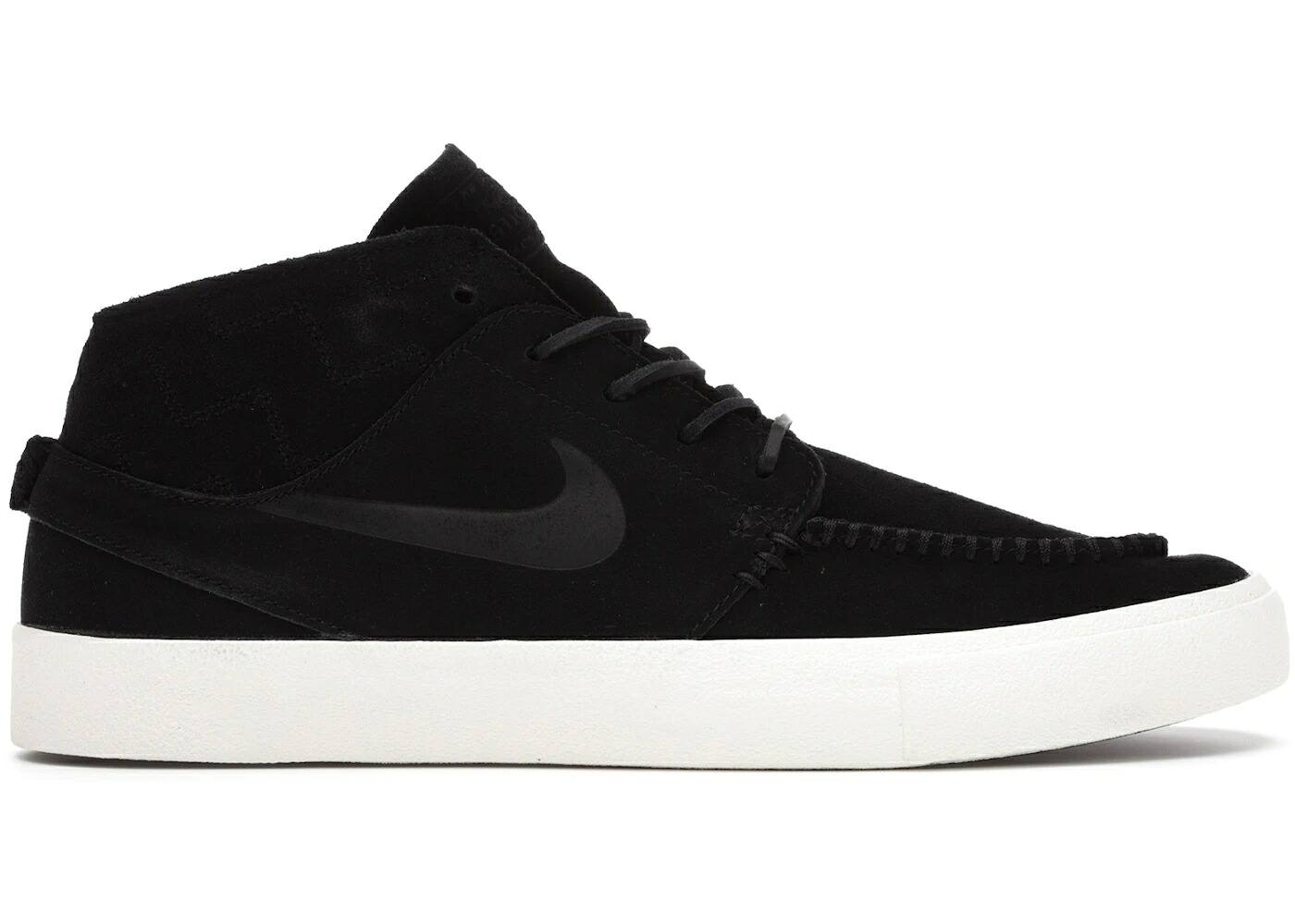ナイキ エスビー 望遠レンズ ミッド 黒いこと 黒いこと 象牙色 スニーカー メンズ NIKE SB ZOOM STEFAN JANOSKI MID BLACK / BLACK PALE IVORY BLACK