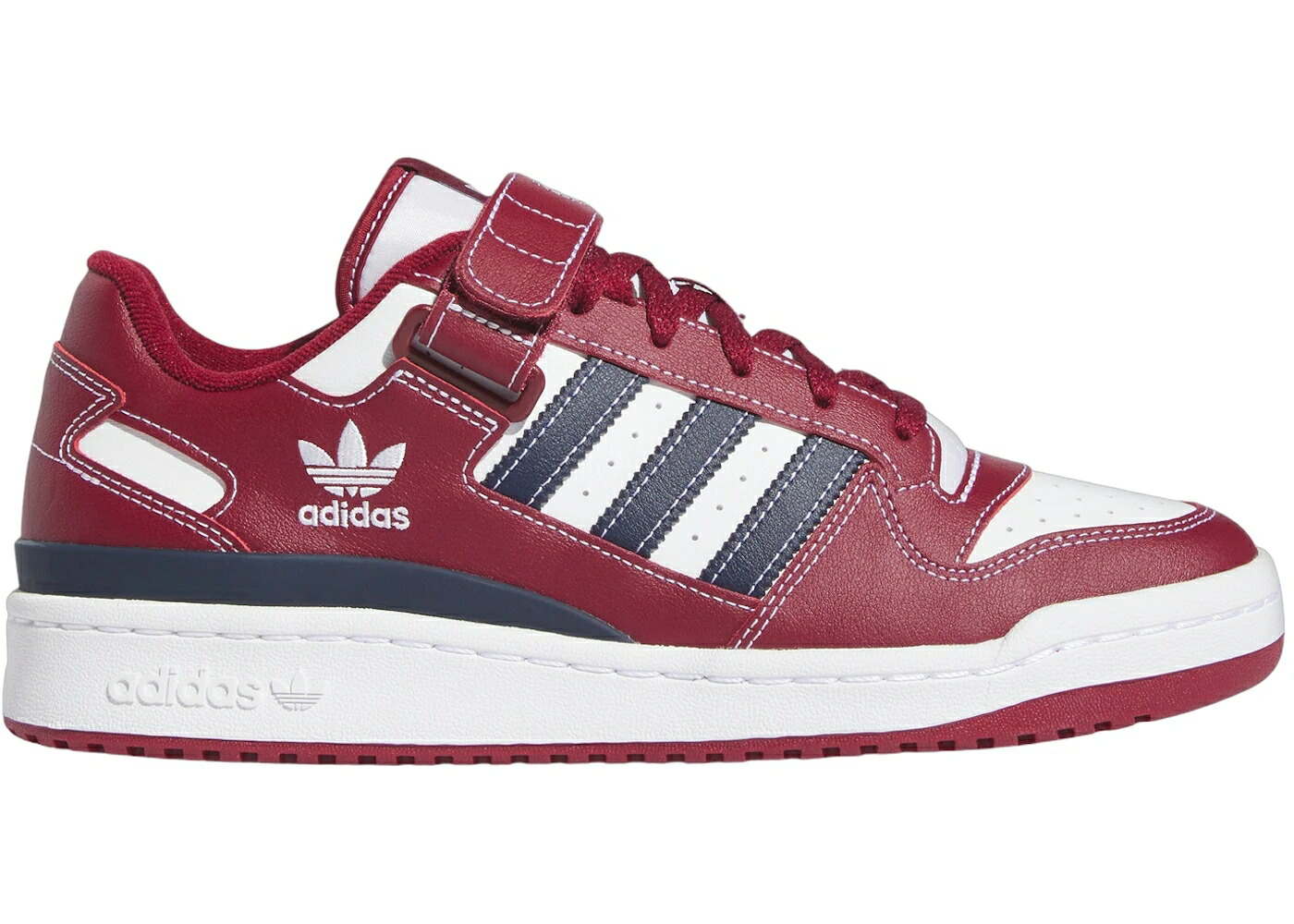 アディダス フォーラム チーム ワイン色 バーガンディー 白色 ホワイト 紺色 ネイビー スニーカー メンズ ADIDAS FORUM LOW TEAM COLLEGIATE BURGUNDY CLOUD WHITE NAVY / TEAM COLL BURGUNDY 2 CLOUD WHITE|スニケス