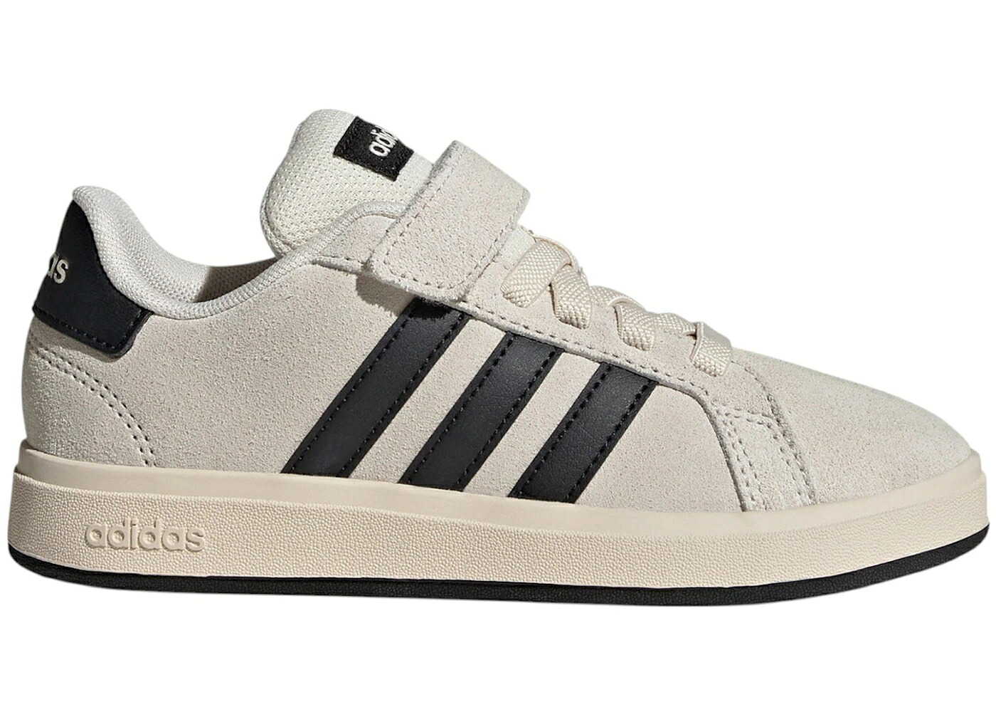 アディダス グランド コート 白色 ホワイト コア 黒色 ブラック ジュニア キッズ ADIDAS GRAND COURT 00S WONDER WHITE CORE BLACK (PS) / WONDER WHITE CORE BLACK WONDER ベビー マタニティ スニーカー