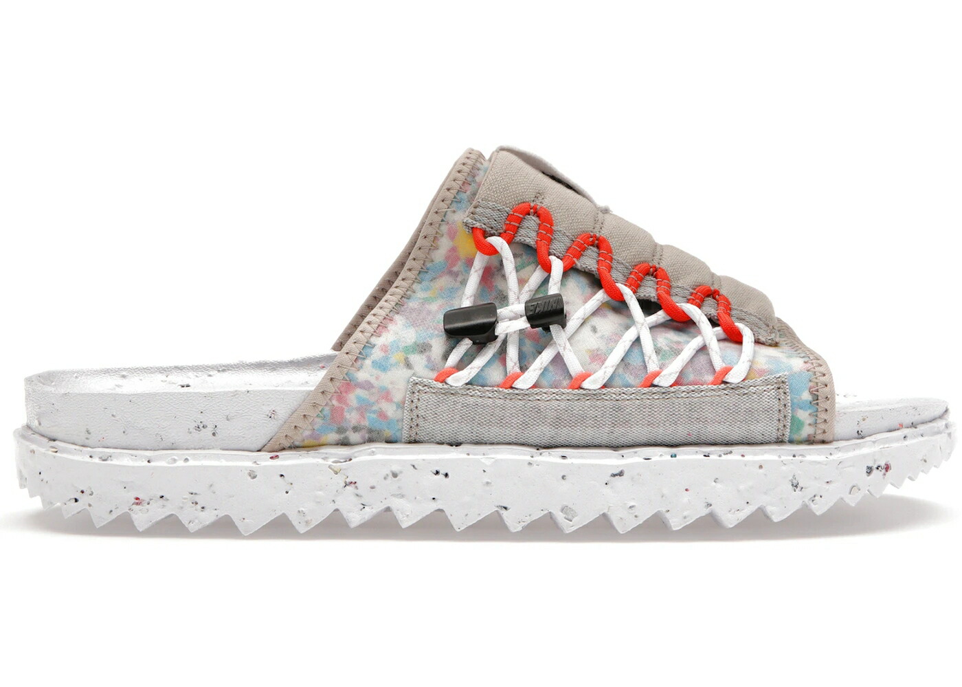 ナイキ サンダル クリーム 白色 ホワイト 橙 オレンジ 黒色 ブラック スニーカー メンズ NIKE ASUNA CRATER SLIDE CREAM 2 WHITE ORANGE BLACK / CREAM 2 WHITE ORANGE BLACK