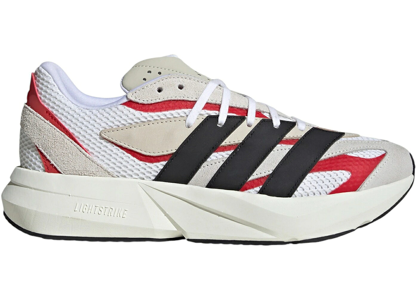 アディダス 白いこと 白いこと 中核グループ 黒いこと 黒いこと スニーカー メンズ ADIDAS LIGHTBLAZE OFF WHITE CORE BLACK BETTER SCARLET / OFF WHITE CORE BLACK BETTER