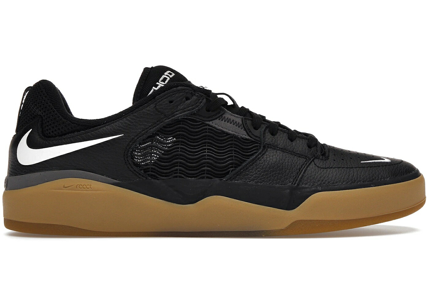 ナイキ エスビー 黒色 ブラック 灰色 グレー 白色 ホワイト スニーカー メンズ NIKE SB ISHOD WAIR BLACK GUM / BLACK DARK GREY BLACK WHITE