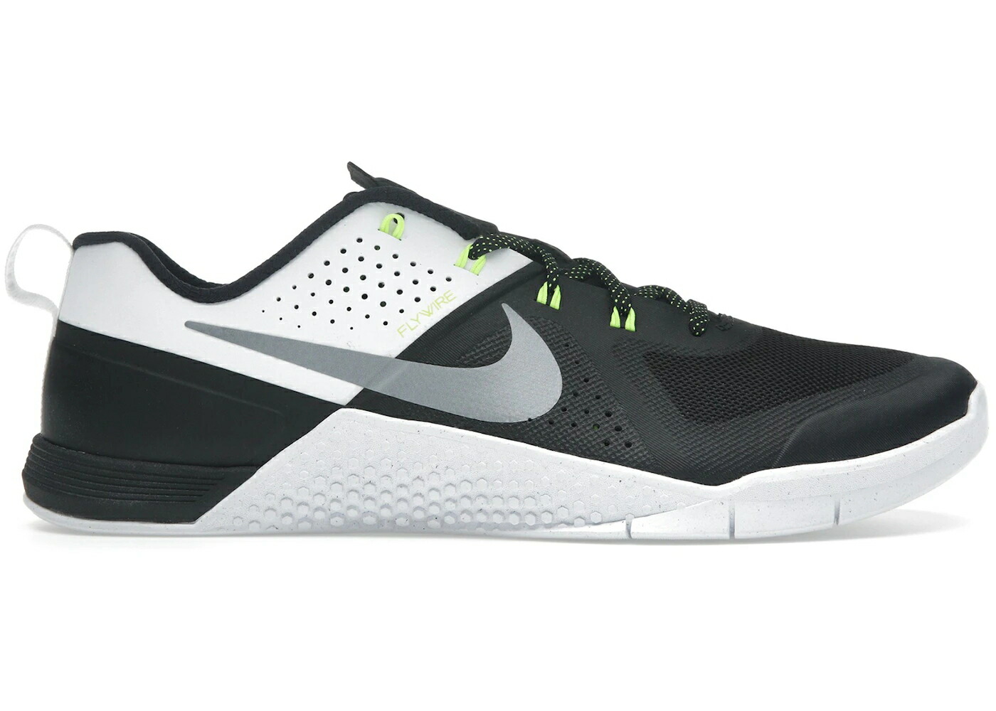 ナイキ 黒いこと 黒いこと 白いこと 白いこと 冷やりとした 薄墨色 薄墨色 スニーカー メンズ NIKE METCON 1 OG BLACK WHITE METALLIC COOL GREY / BLACK WHITE METALLIC COOL GREY 靴-スニーカー