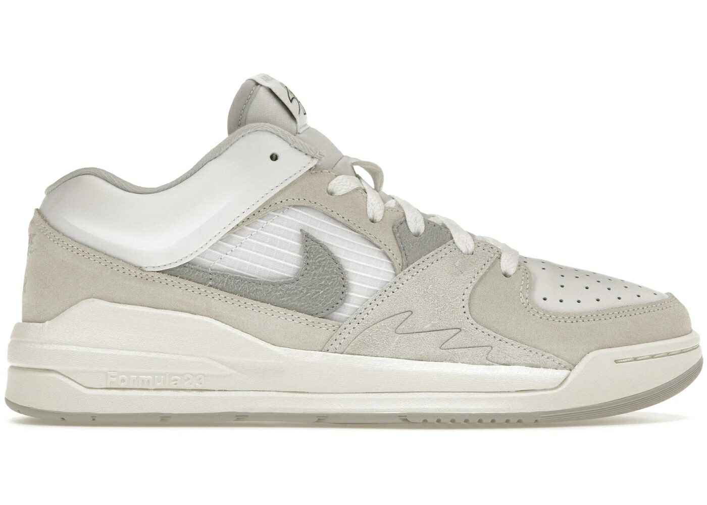 ナイキ ジョーダン スタジアム 白色 ホワイト 灰色 グレー スニーカー メンズ JORDAN STADIUM 90 WHITE NEUTRAL GREY / WHITE WHITE SAIL NEUTRAL GREY