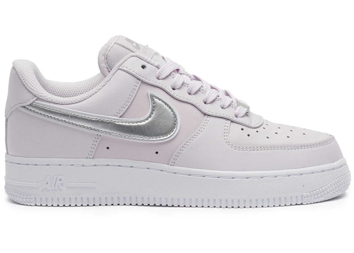ナイキ しろがね色 しろがね色 白いこと 白いこと 空軍 WOMEN\u0027S スニーカー レディース NIKE AIR FORCE 1 LOW LIGHT LILAC SILVER (WOMEN\u0027S) / VENICE METALLIC SILVER WHITE