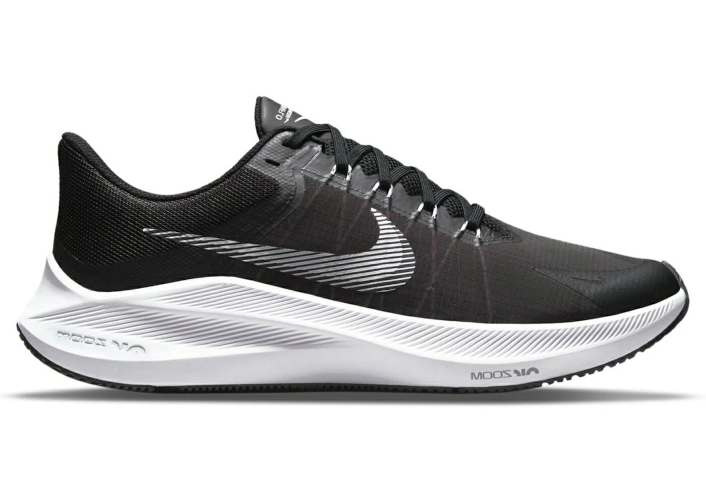 ナイキ 黒色 ブラック 白色 ホワイト 灰色 グレー スニーカー メンズ NIKE WINFLO 8 BLACK WHITE / BLACK DARK SMOKE GREY WHITE