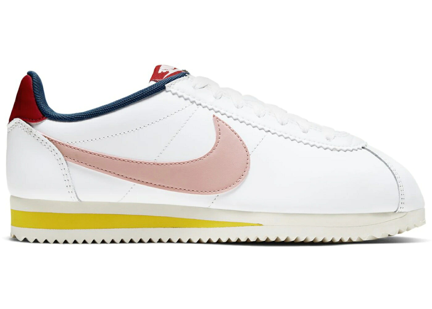 ナイキ コルテッツ 白色 ホワイト 赤 レッド スニーカー メンズ NIKE CORTEZ CORAL STARDUST / SUMMIT WHITE GYM RED CHROME|スニケス