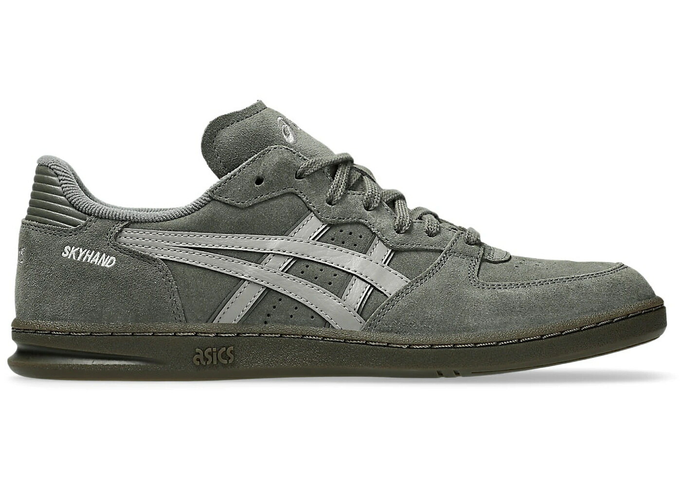 アシックス 灰色 グレー スニーカー メンズ ASICS SKYHAND OG TRUFFLE GREY / TRUFFLE GREY STEEPLE GREY