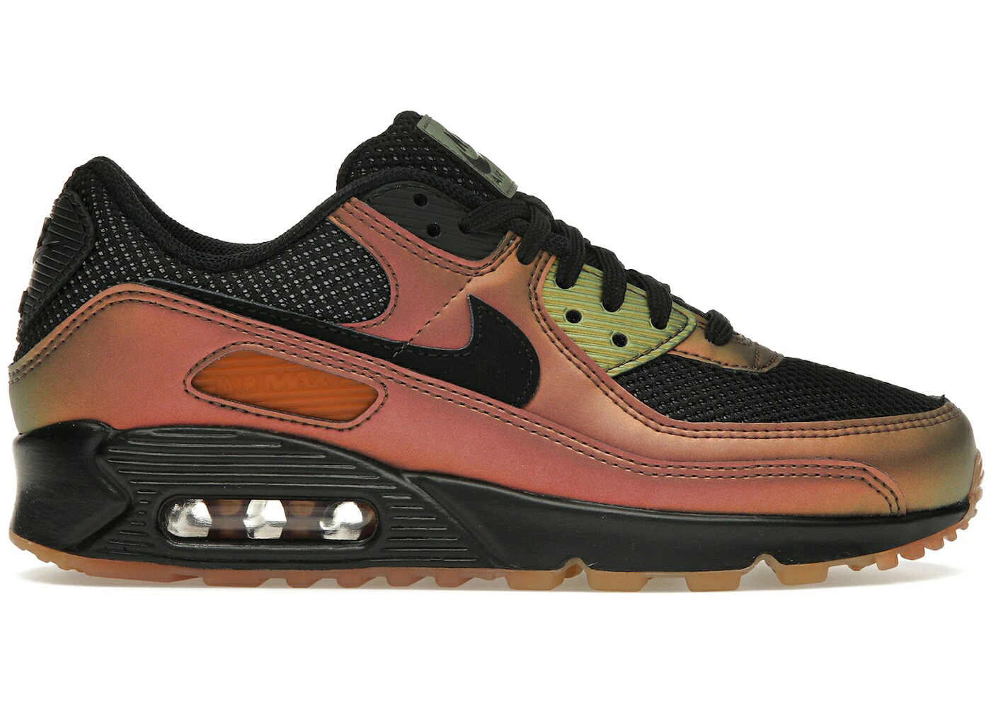 ナイキ マックス 銅色 コッパー 黒いこと 黒いこと 大気圏マックス スニーカー メンズ NIKE AIR MAX 90 METALLIC COPPER / BLACK DARK RUSSET METALLIC