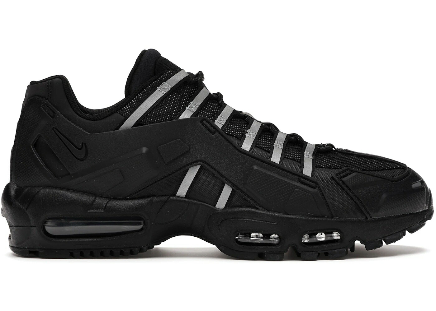 ナイキ マックス 黒いこと 黒いこと 大気圏マックス スニーカー メンズ NIKE AIR MAX 95 NDSTRKT BLACK REFLECTIVE / BLACK BLACK REFLECTIVE