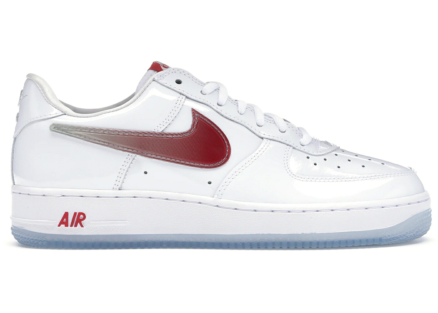 ナイキ 白いこと 白いこと 赤 赤いこと 空軍 スニーカー メンズ NIKE AIR FORCE 1 LOW TAIWAN (2018) / WHITE VARSITY RED